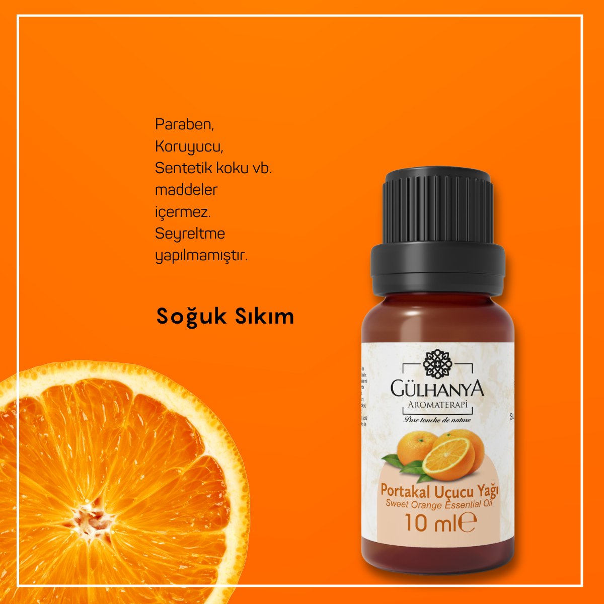 Portakal Uçucu Yağı 10ml