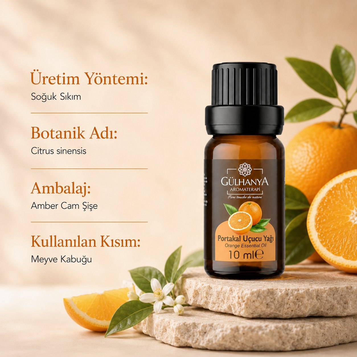 Portakal Uçucu Yağı 10ml