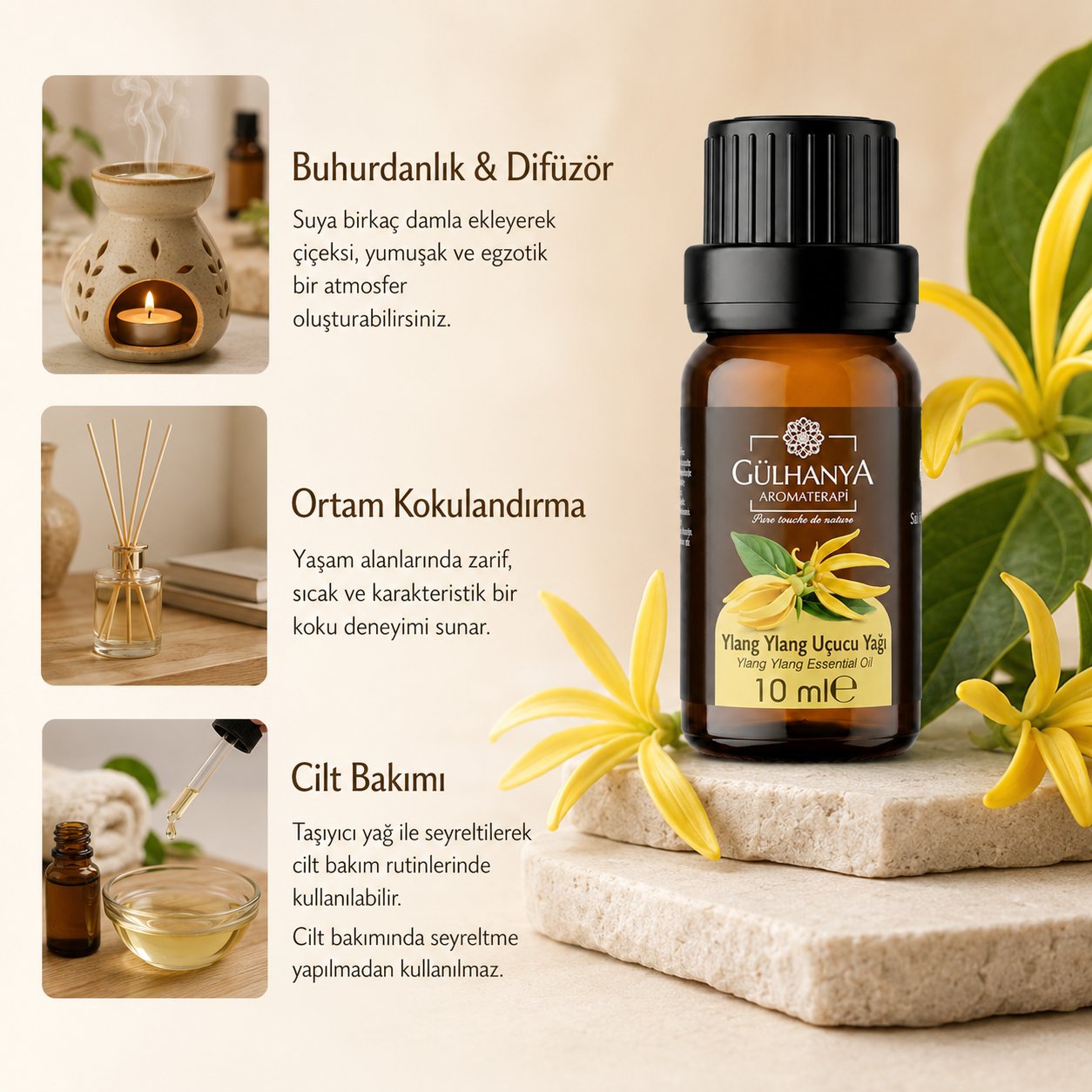 Ylang Ylang Uçucu Yağı 10ml