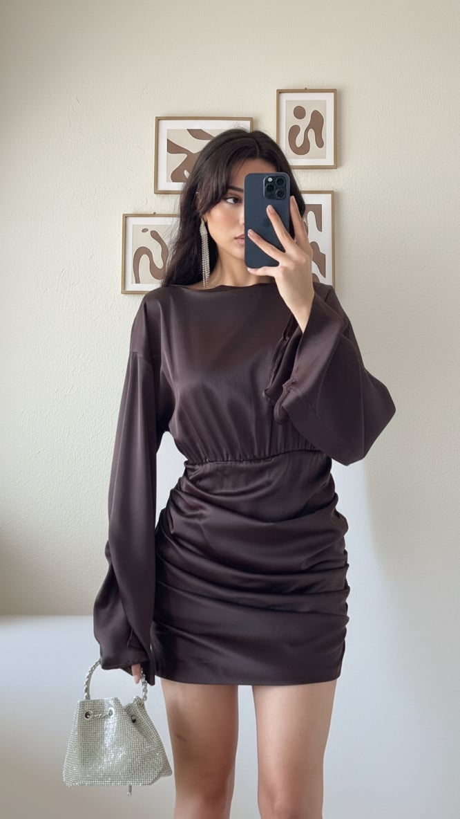 Saten Elbise