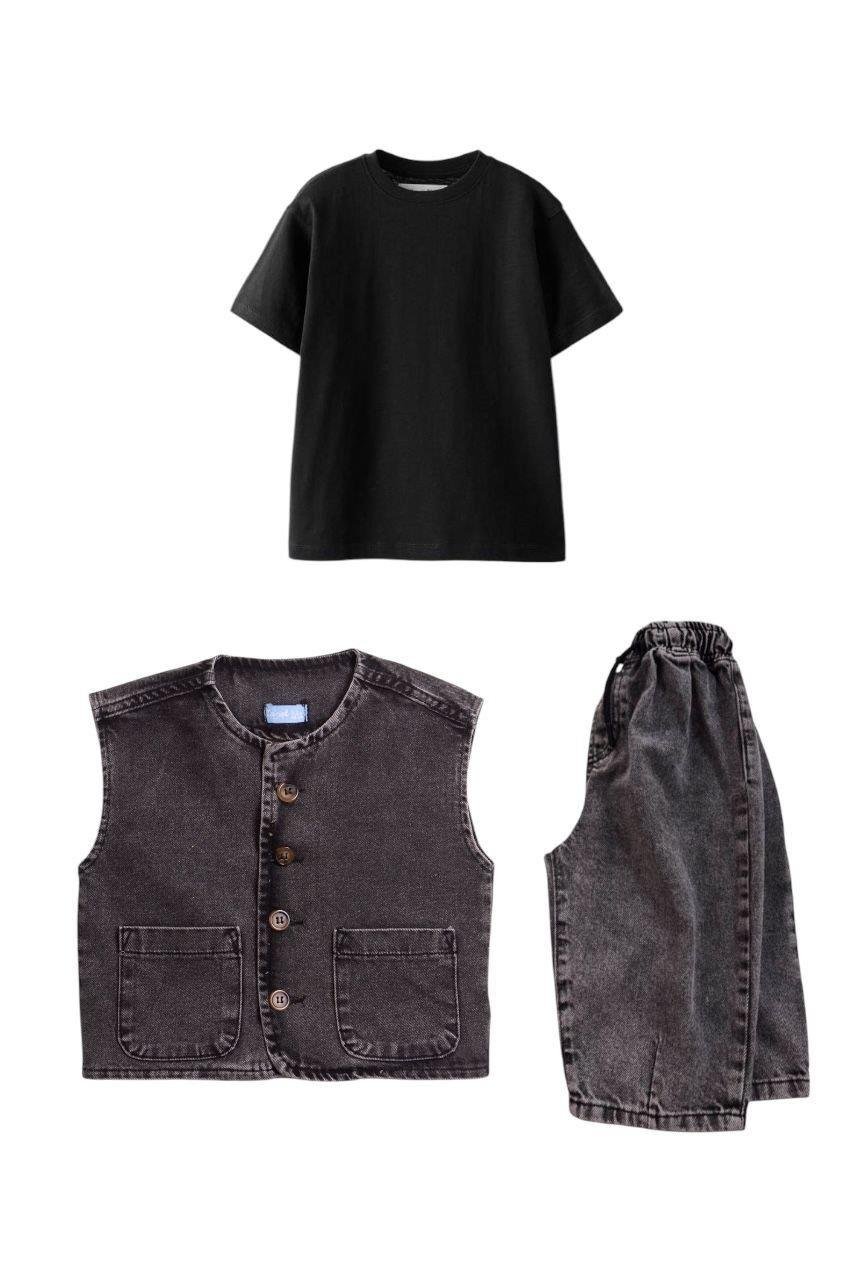 Atlas La’ciel Basic T-shirt - Siyah