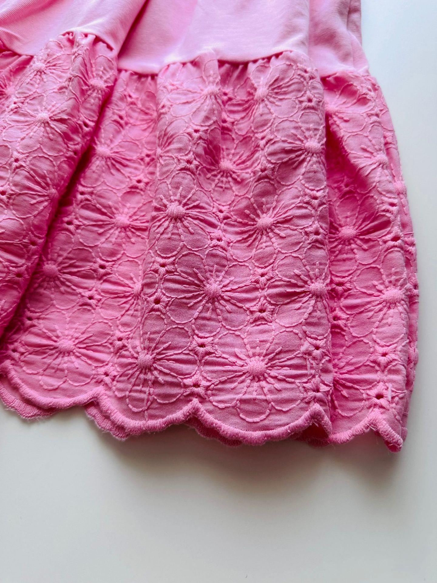 Fistolu Elbise - Pembe