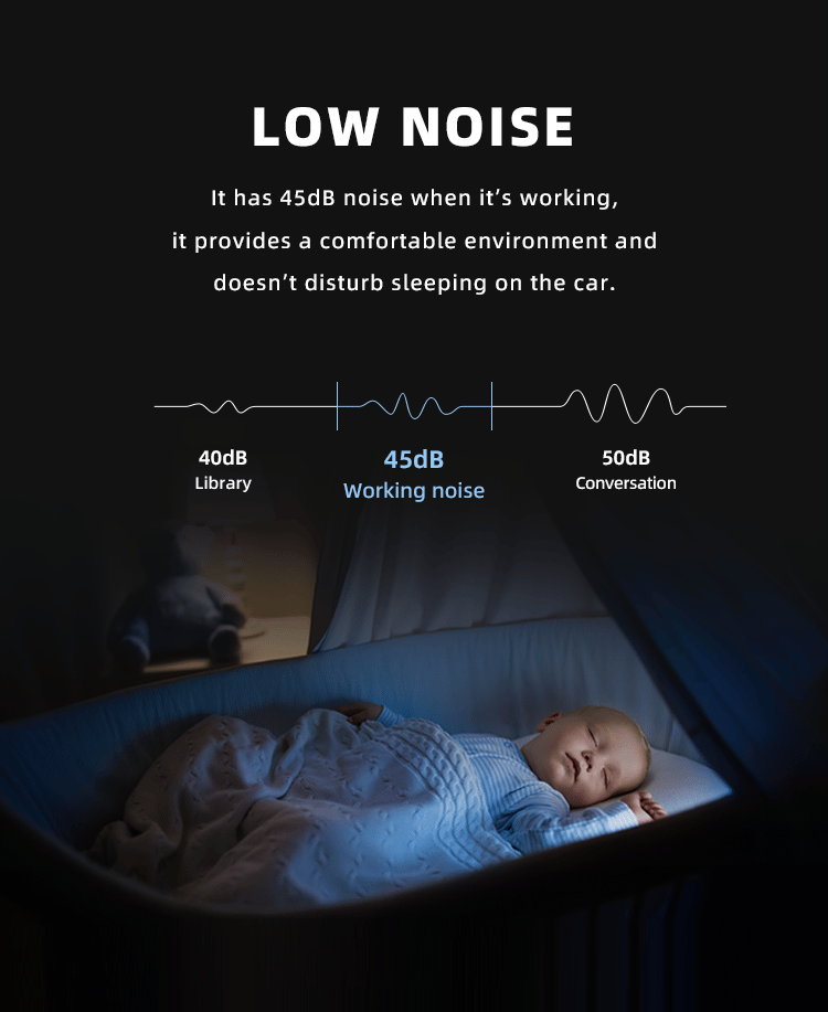 Antuncle U50-D 50L Kompresörlü Taşınabilir Araç Dondurucu Buzdolabı