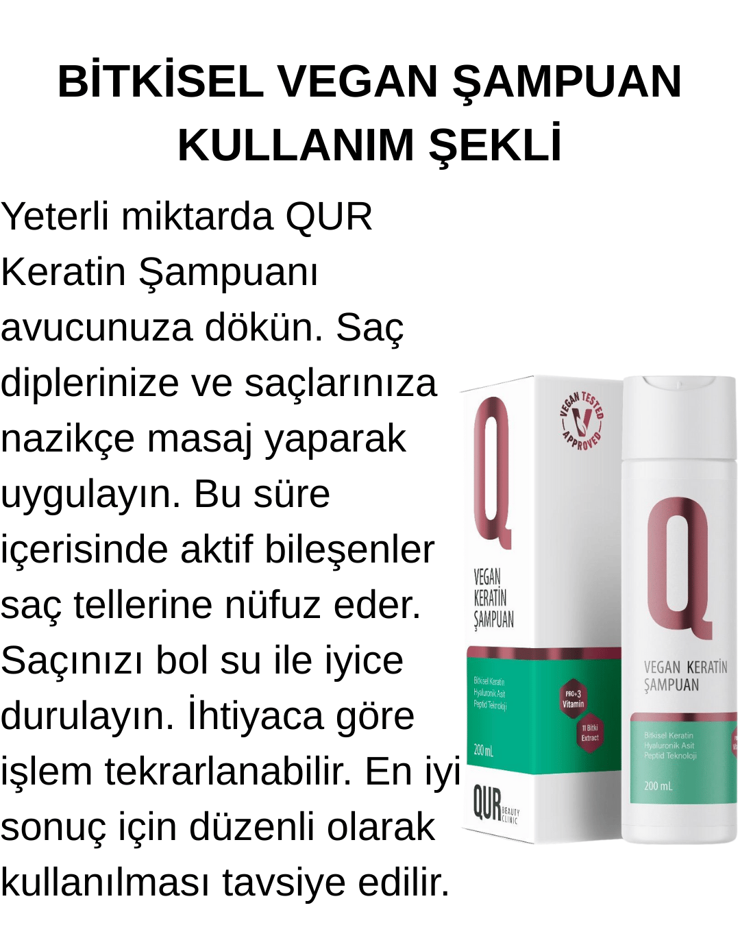 Bitkisel Vegan Şampuan