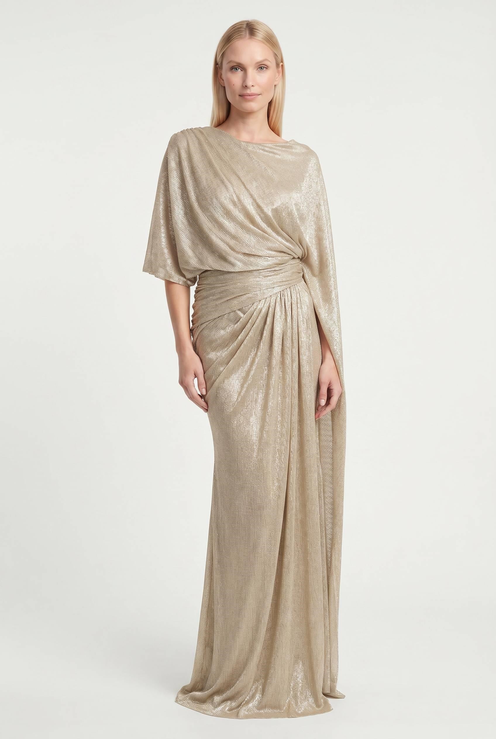 Gold Helen Abiye Abiye P-0000019009-GOLDGLD44