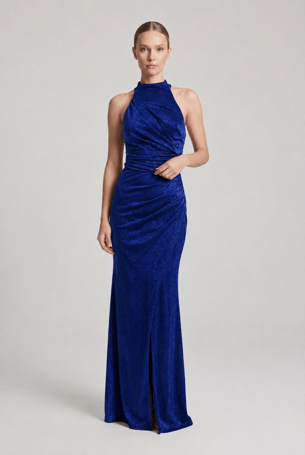 Saks Halter Yaka Simli Abiye Abiye P-0000016034-SAKSSKS36