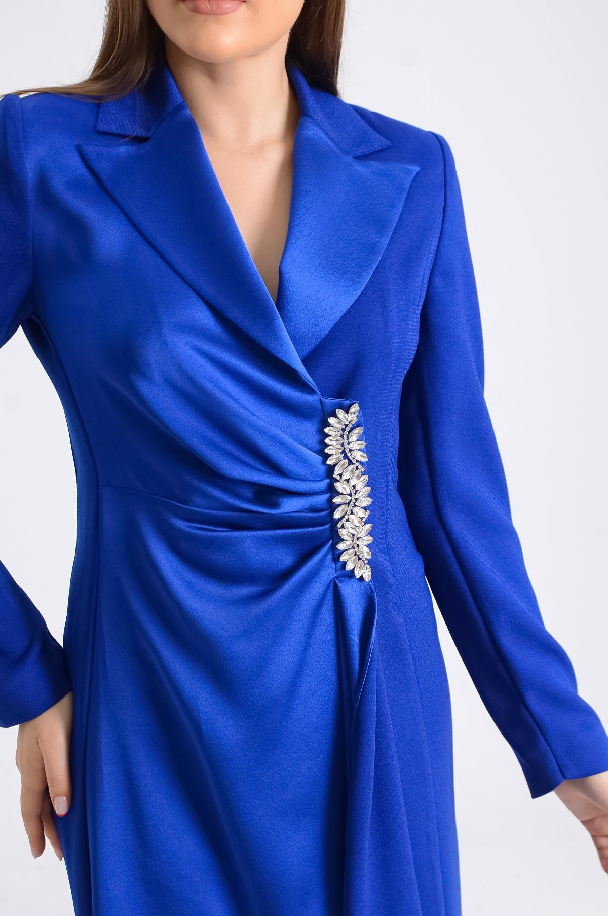 Saks Uzun Ceketli Takım Abiye P-0000007658-SAKSSKS42