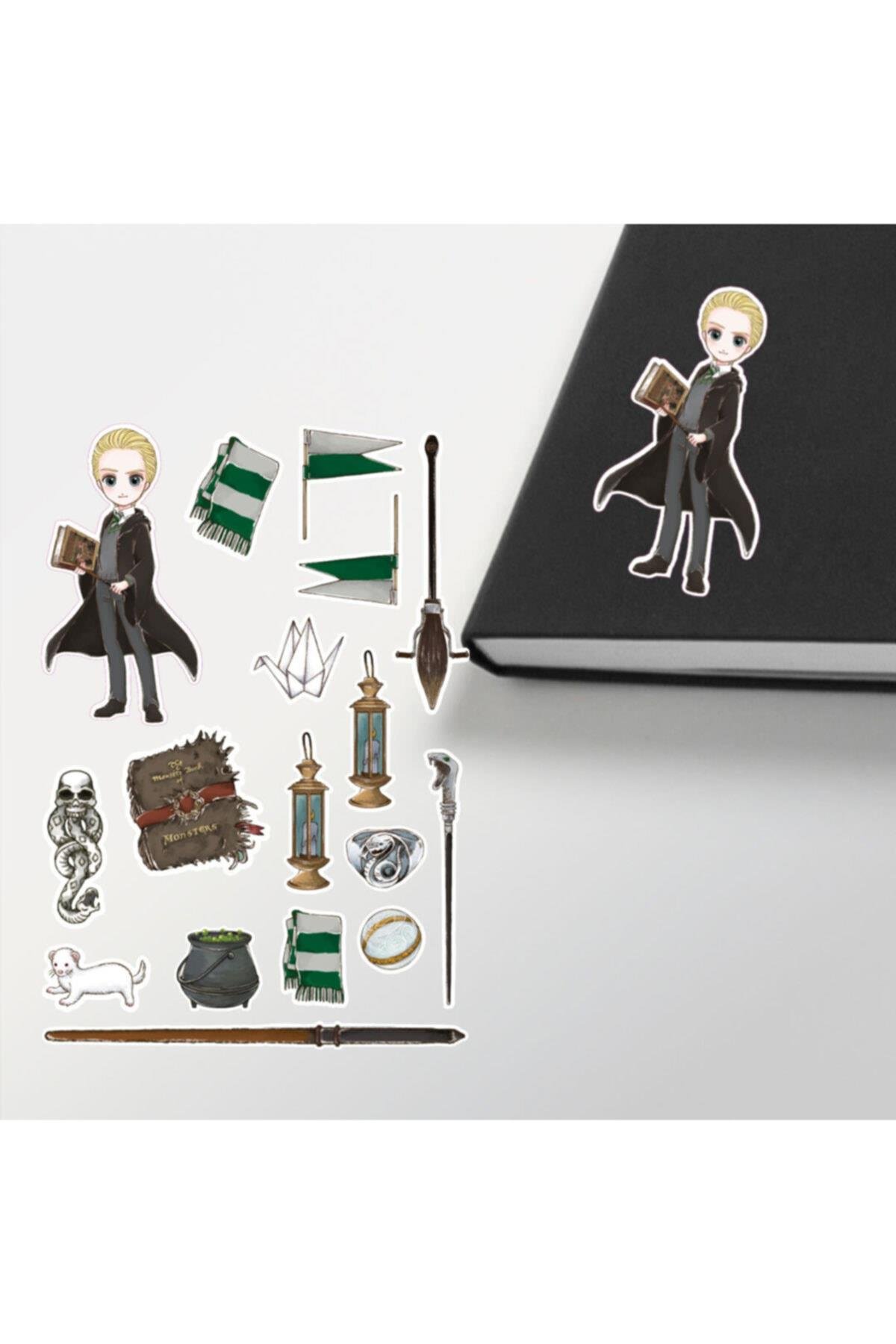 Draco Malfoy Lisanslı Sticker Set