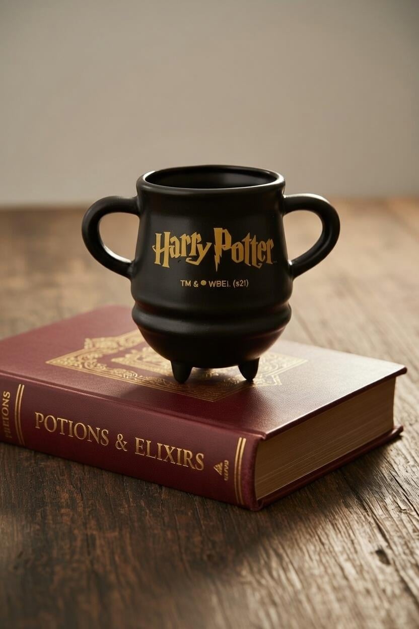 Harry Potter Çift Kulplu Kazan Kupa