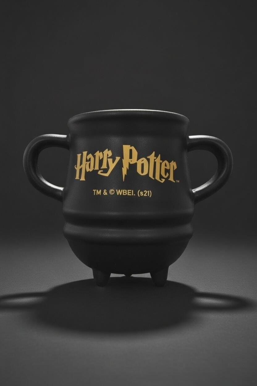 Harry Potter Çift Kulplu Kazan Kupa