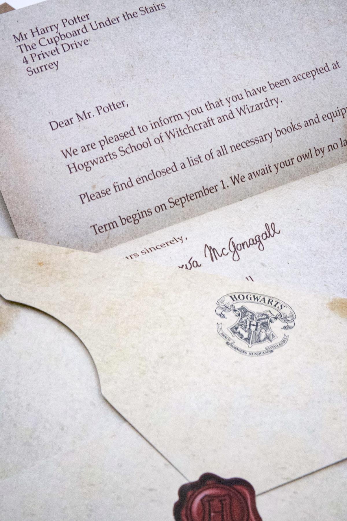 Harry Potter Kabul Mektubu