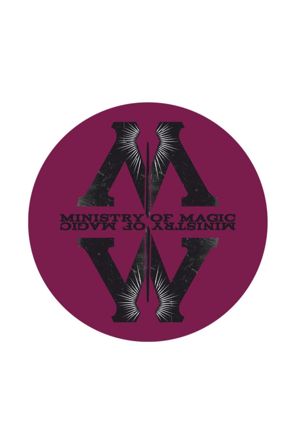 Harry Potter Ministry Of Megic Ahşap Bardak Altlığı