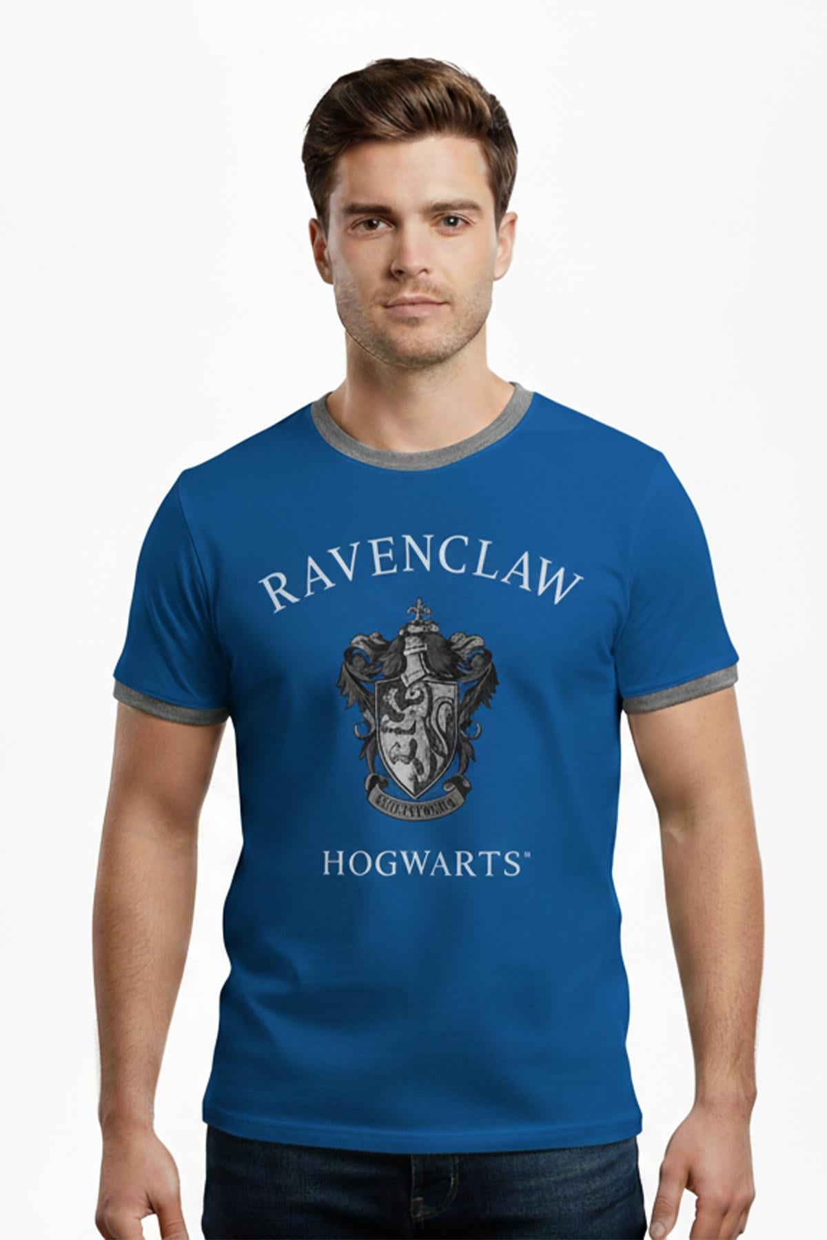 Harry Potter Ravenclaw Hogwarts Mavi T-Shirt