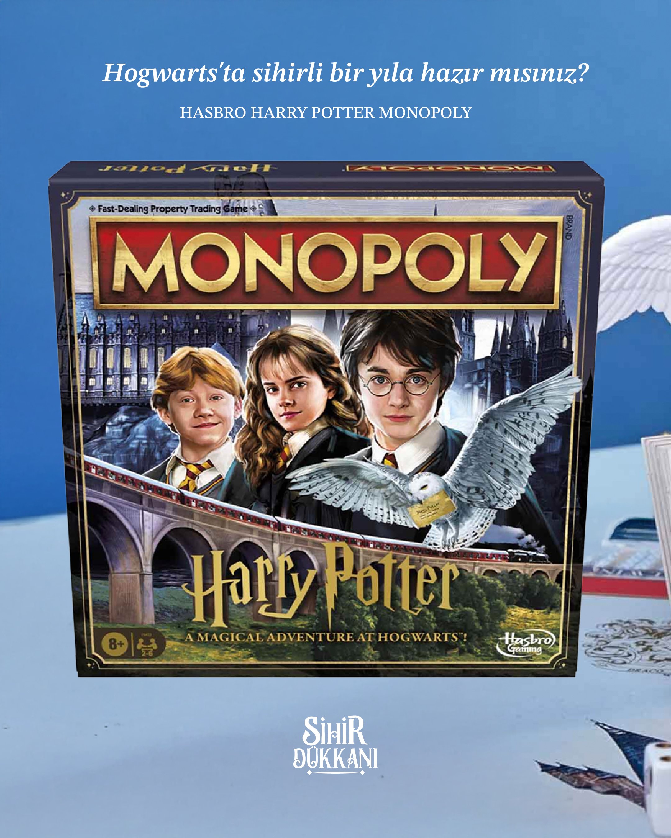 HASBRO HARRY POTTER MONOPOLY