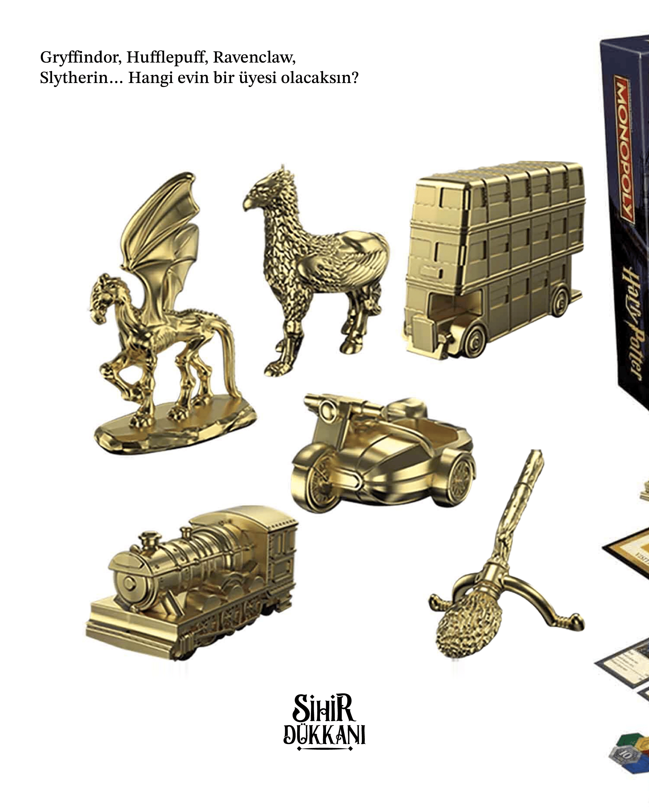 HASBRO HARRY POTTER MONOPOLY