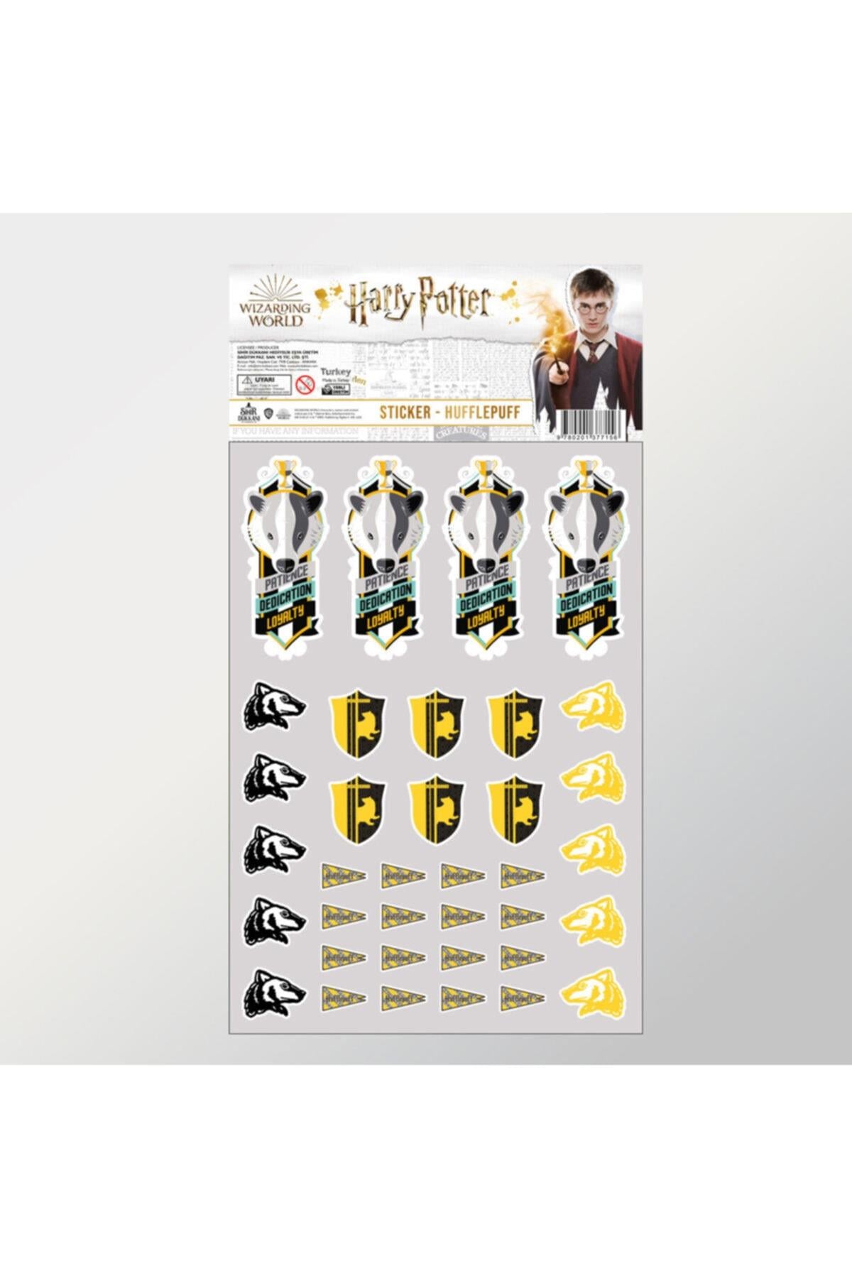 Hufflepuff Icons Lisanslı Sticker
