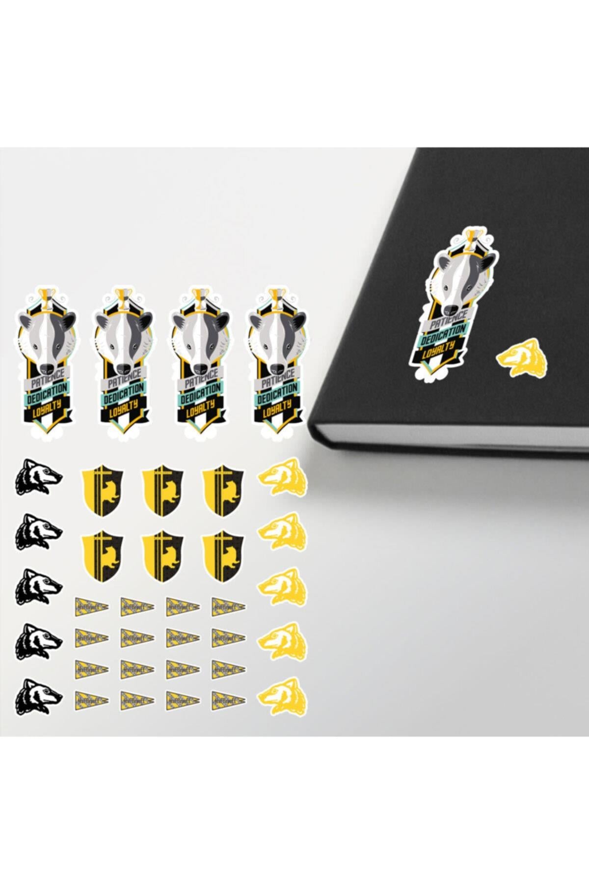 Hufflepuff Icons Lisanslı Sticker