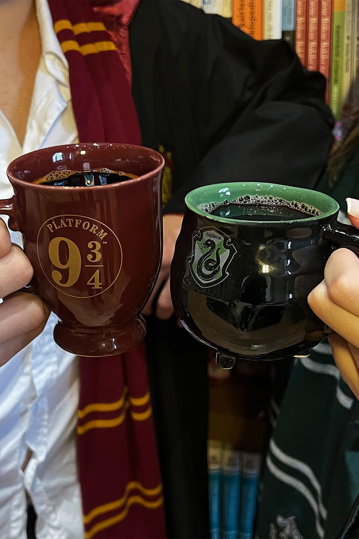 Wizarding World Harry Potter Cauldron Cup Slytherin Kazan Kupa Mug Bardak