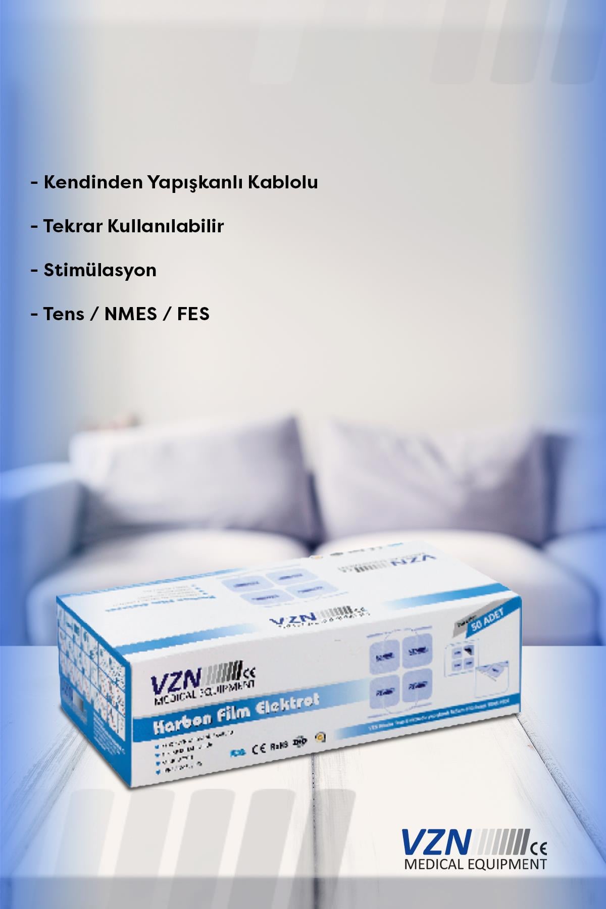 Tens Pedi Kablolu