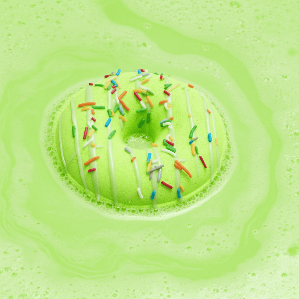Donut Banyo Topu Aloe Vera