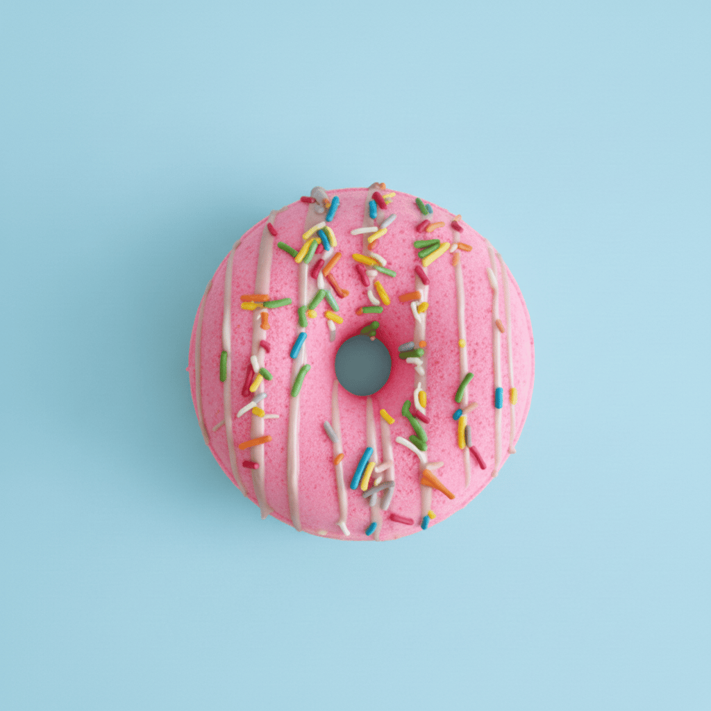 Donut Banyo Topu Kiraz