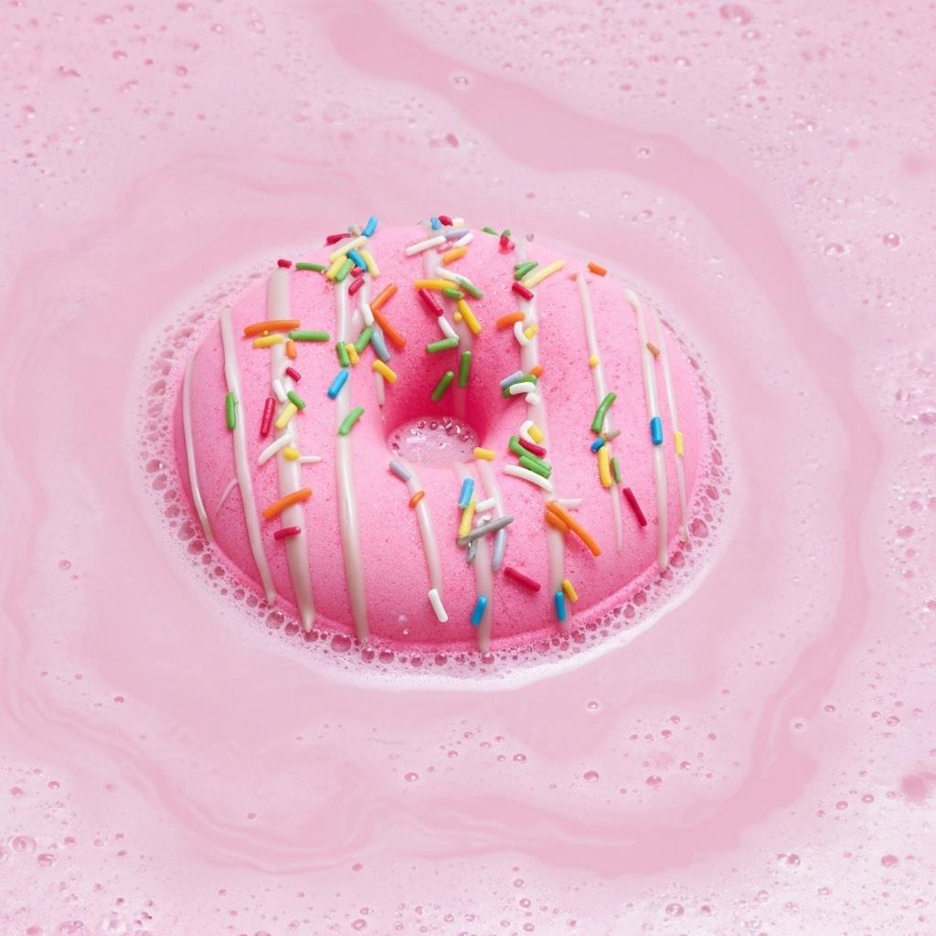 Donut Banyo Topu Kiraz