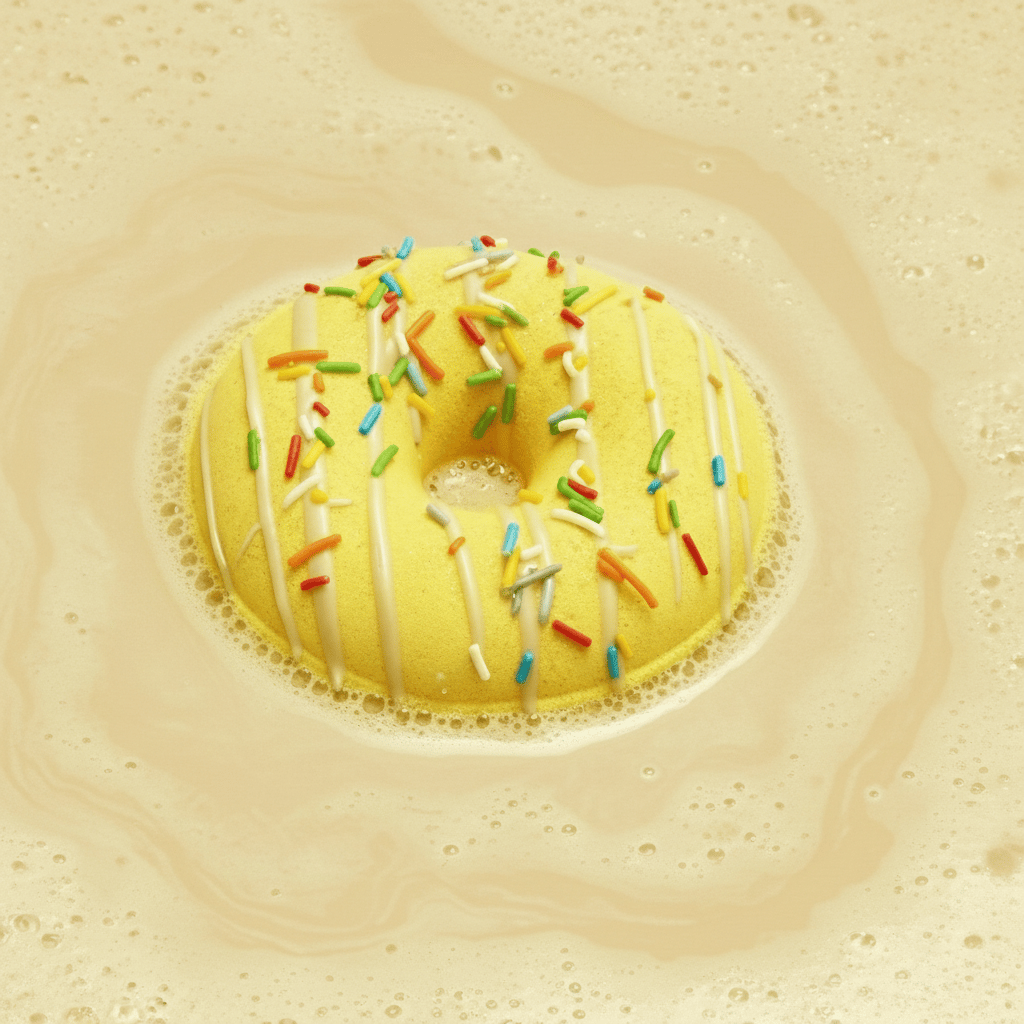 Donut Banyo Topu Yasemin
