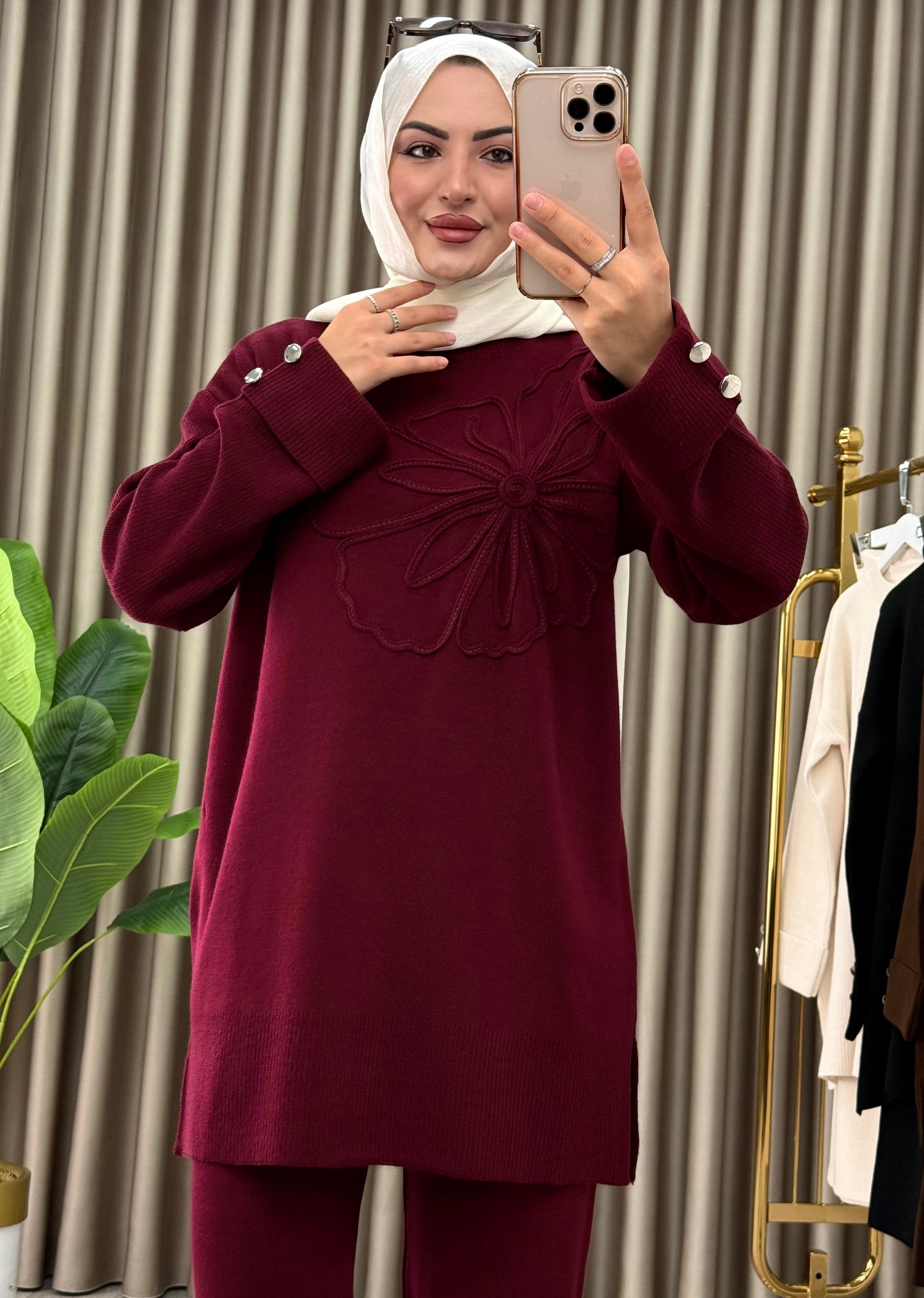 Efnan Triko Takım / Bordo