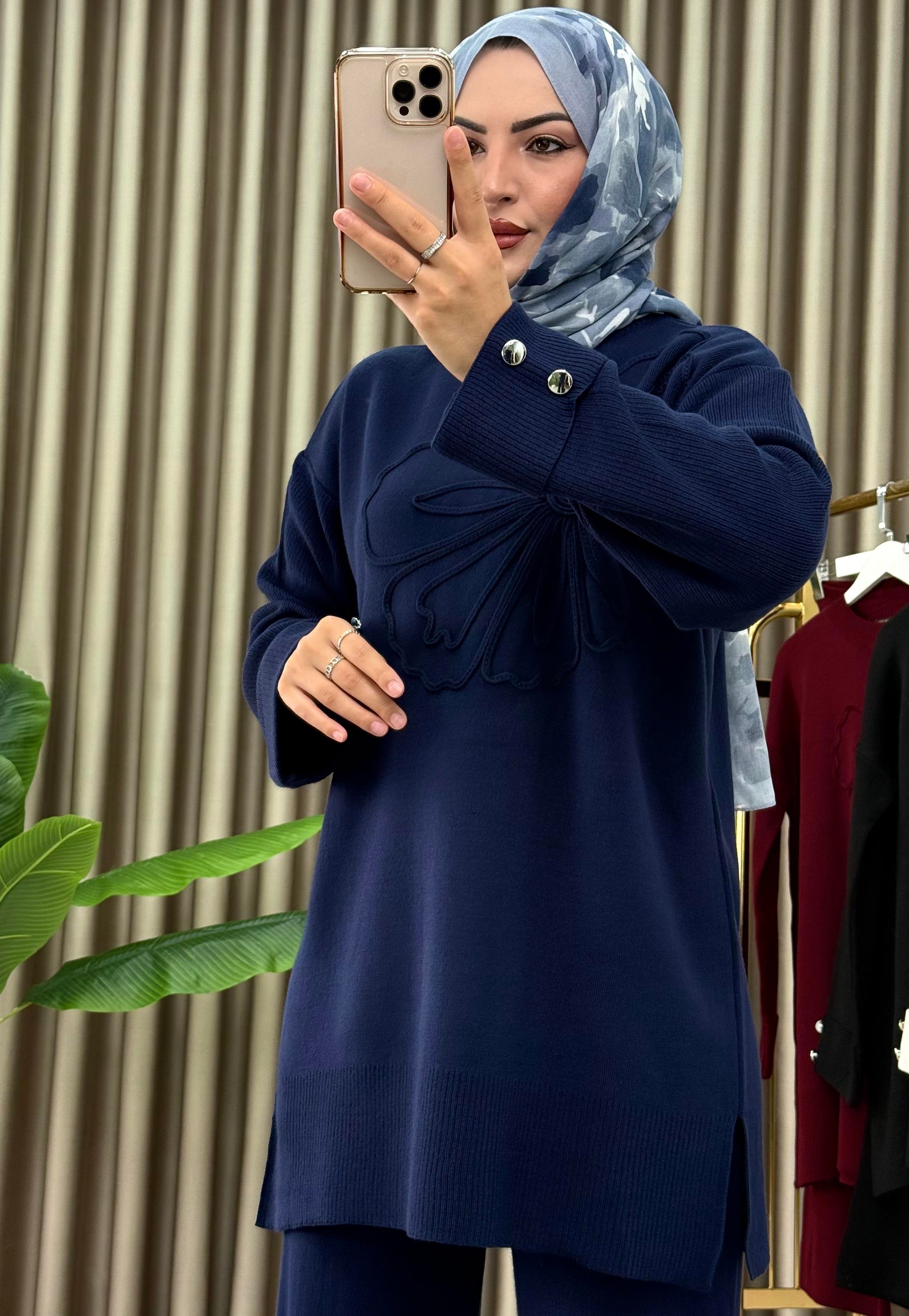 Efnan Triko Takım / Lacivert
