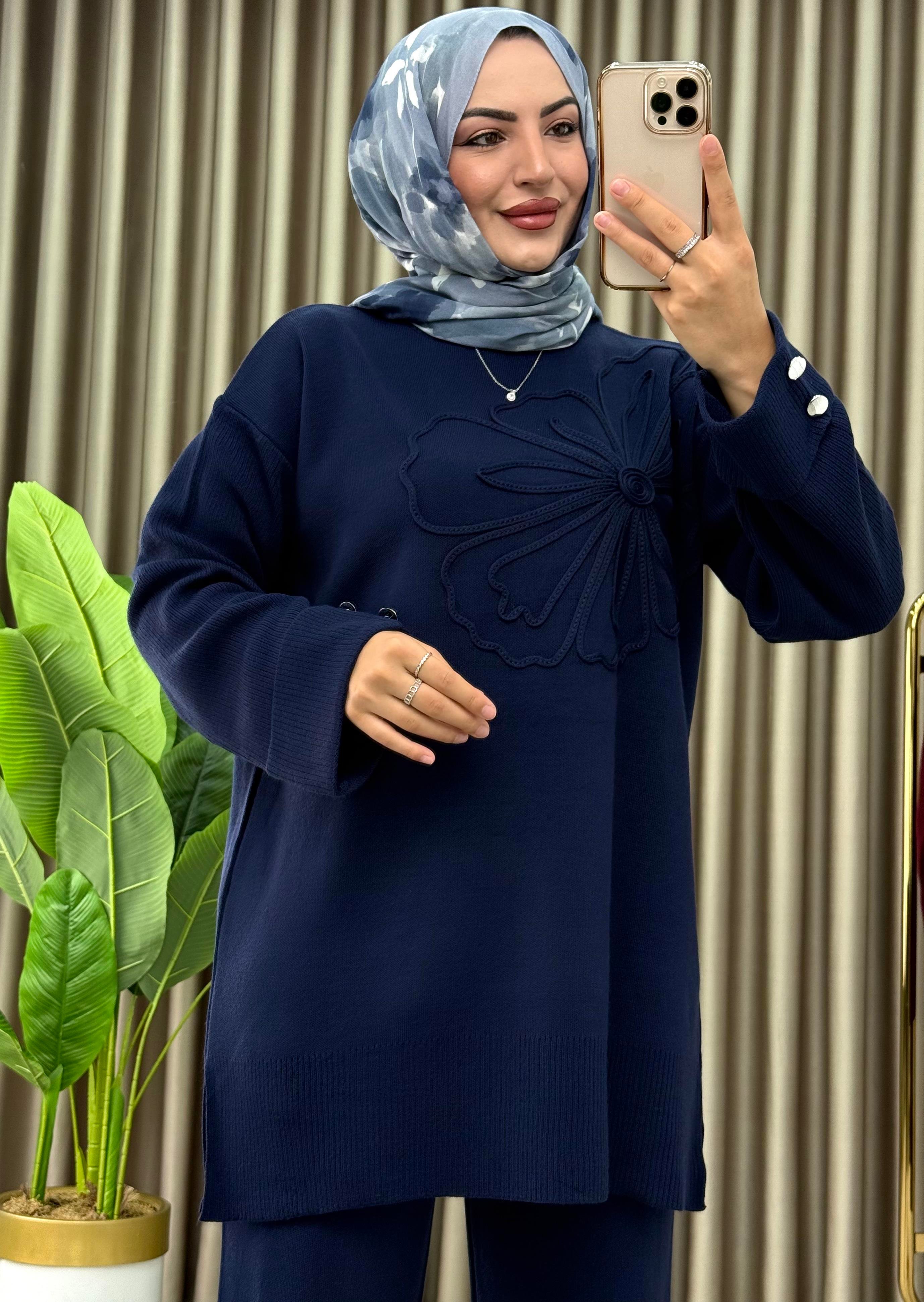 Efnan Triko Takım / Lacivert