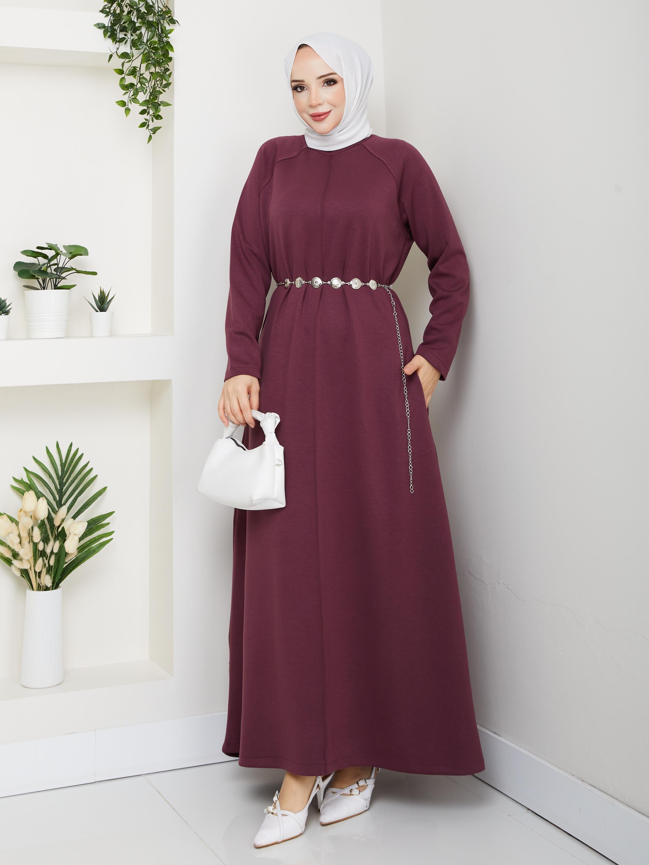 Elegance Oysho Elbise | Bordo
