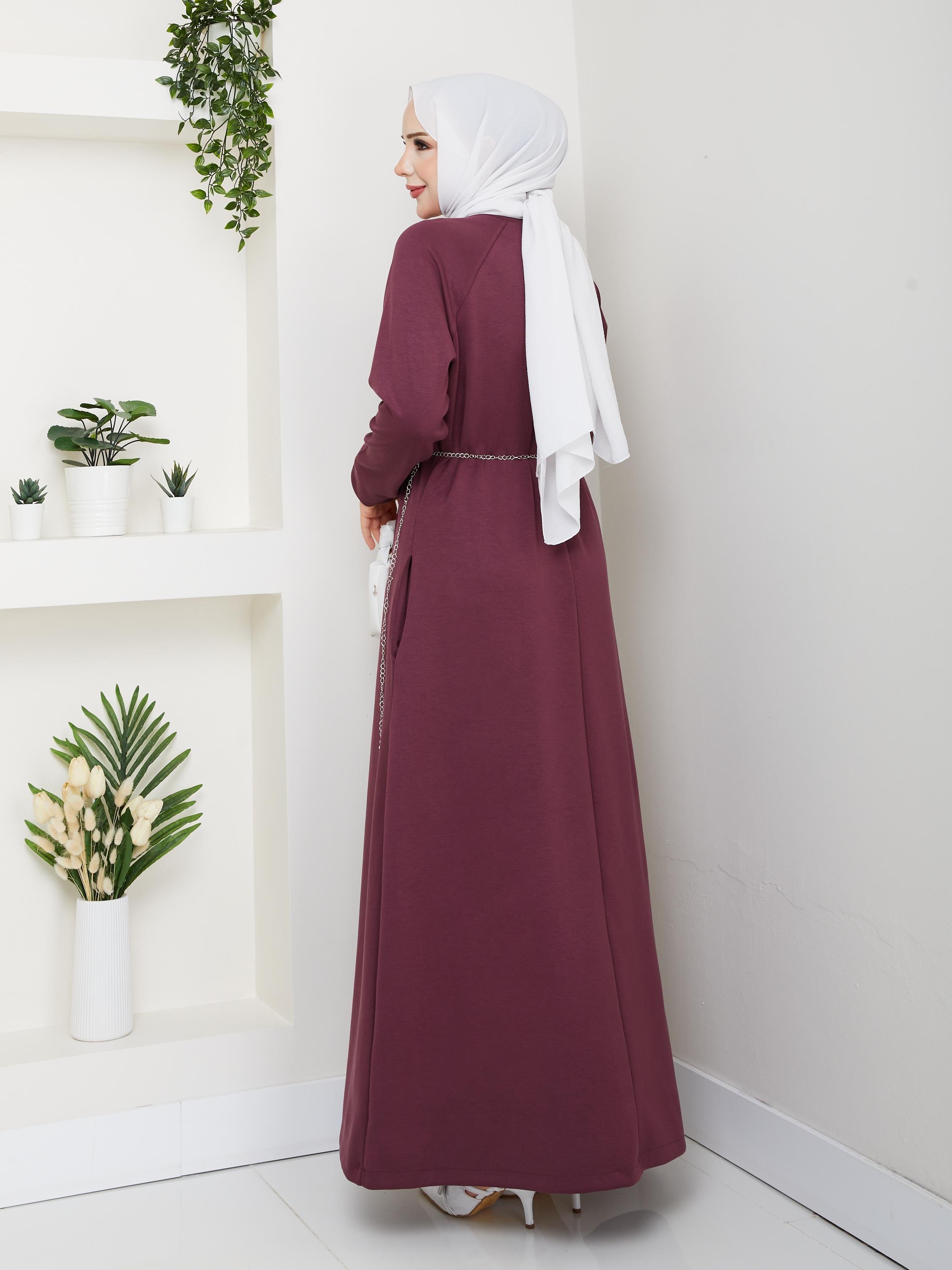 Elegance Oysho Elbise | Bordo