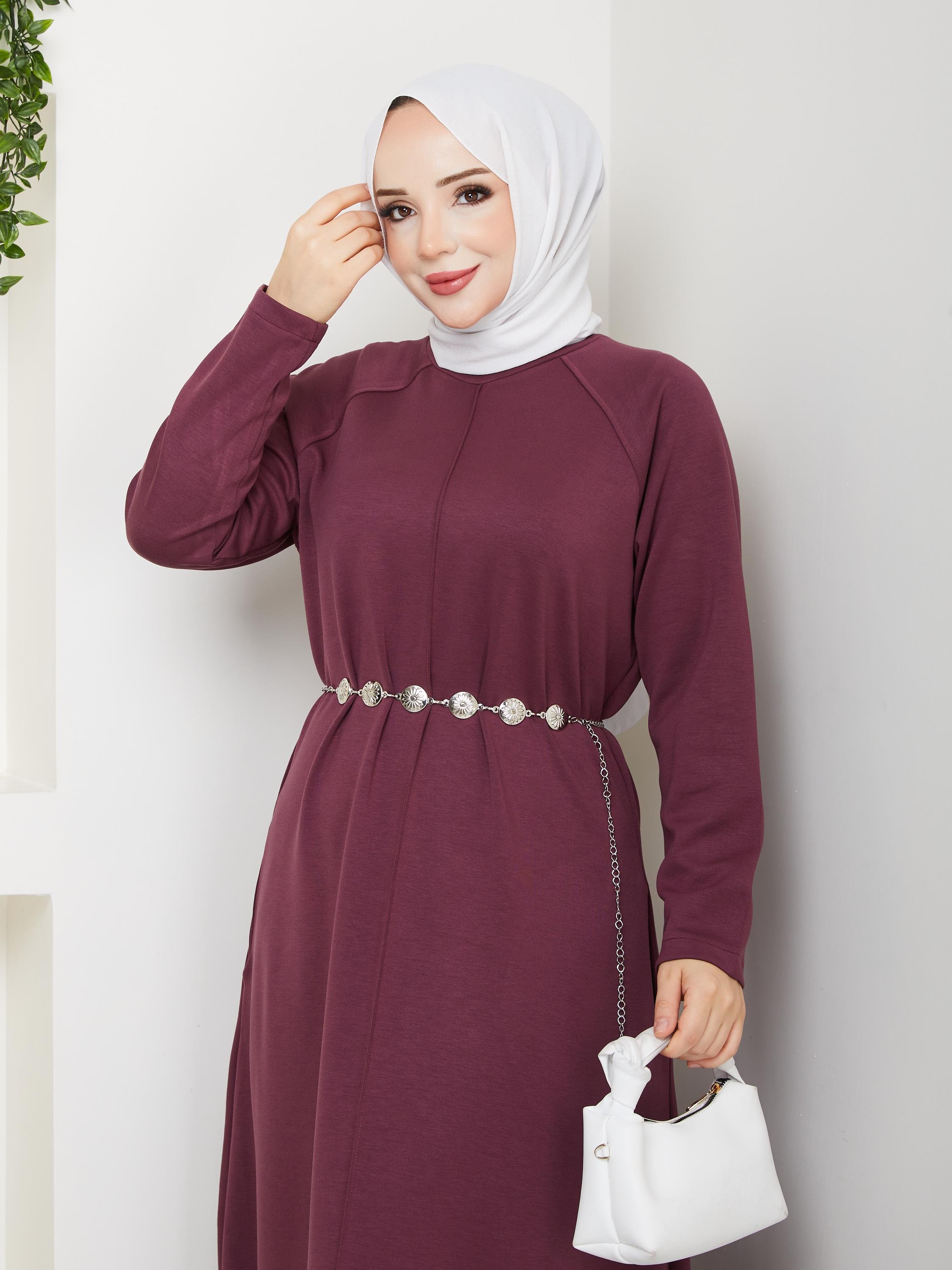 Elegance Oysho Elbise | Bordo