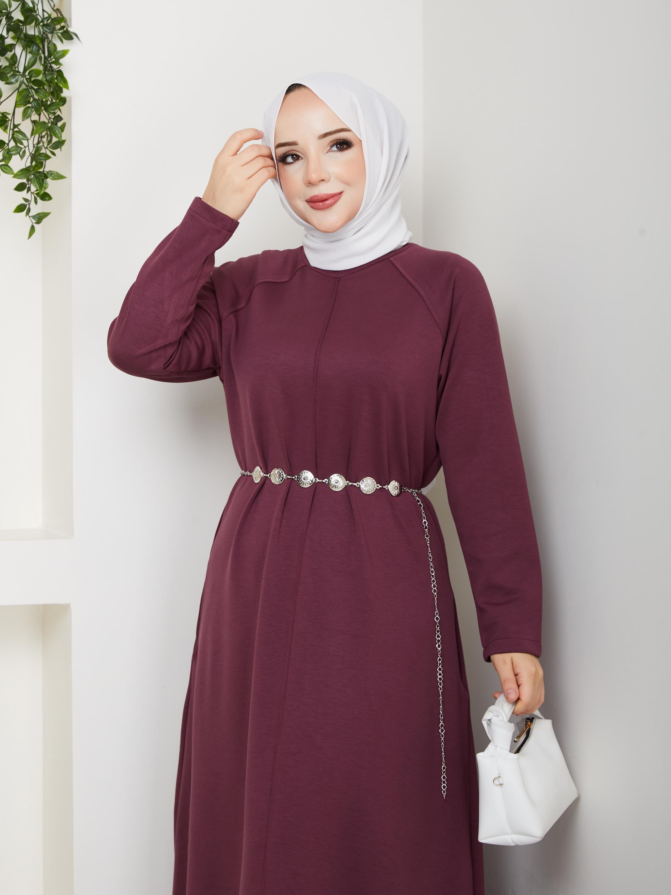 Elegance Oysho Elbise | Bordo
