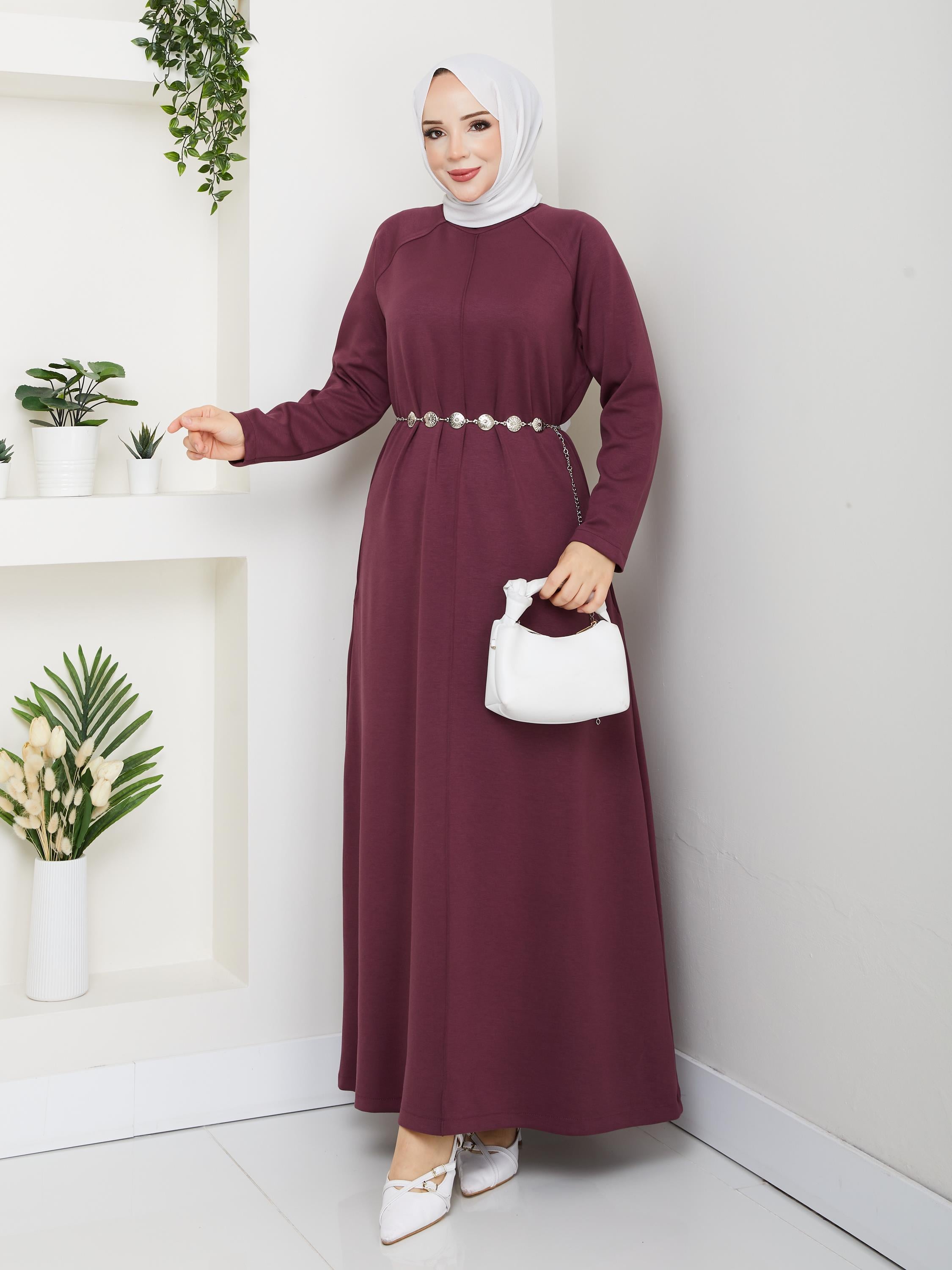 Elegance Oysho Elbise | Bordo