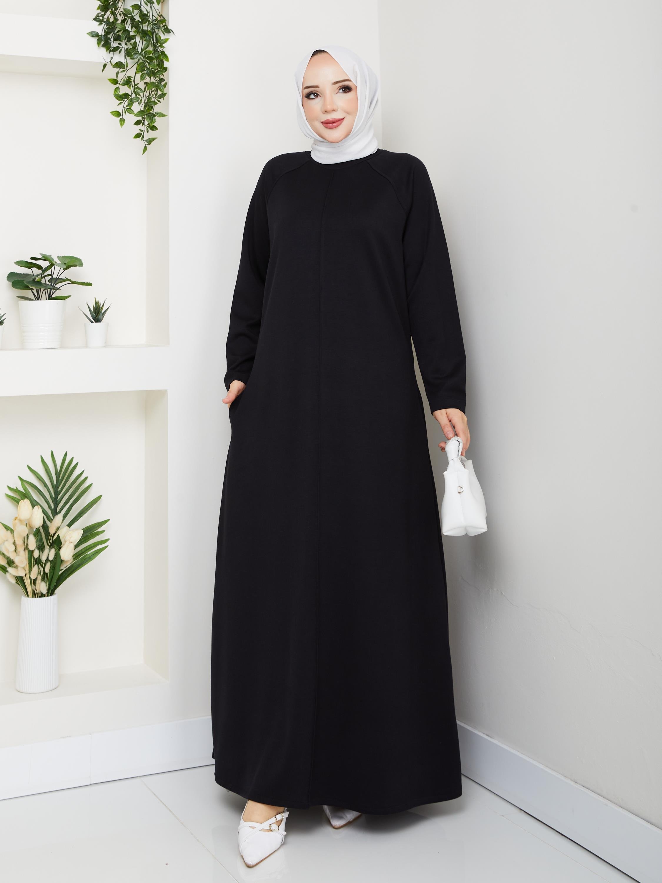 Elegance Oysho Elbise | Siyah