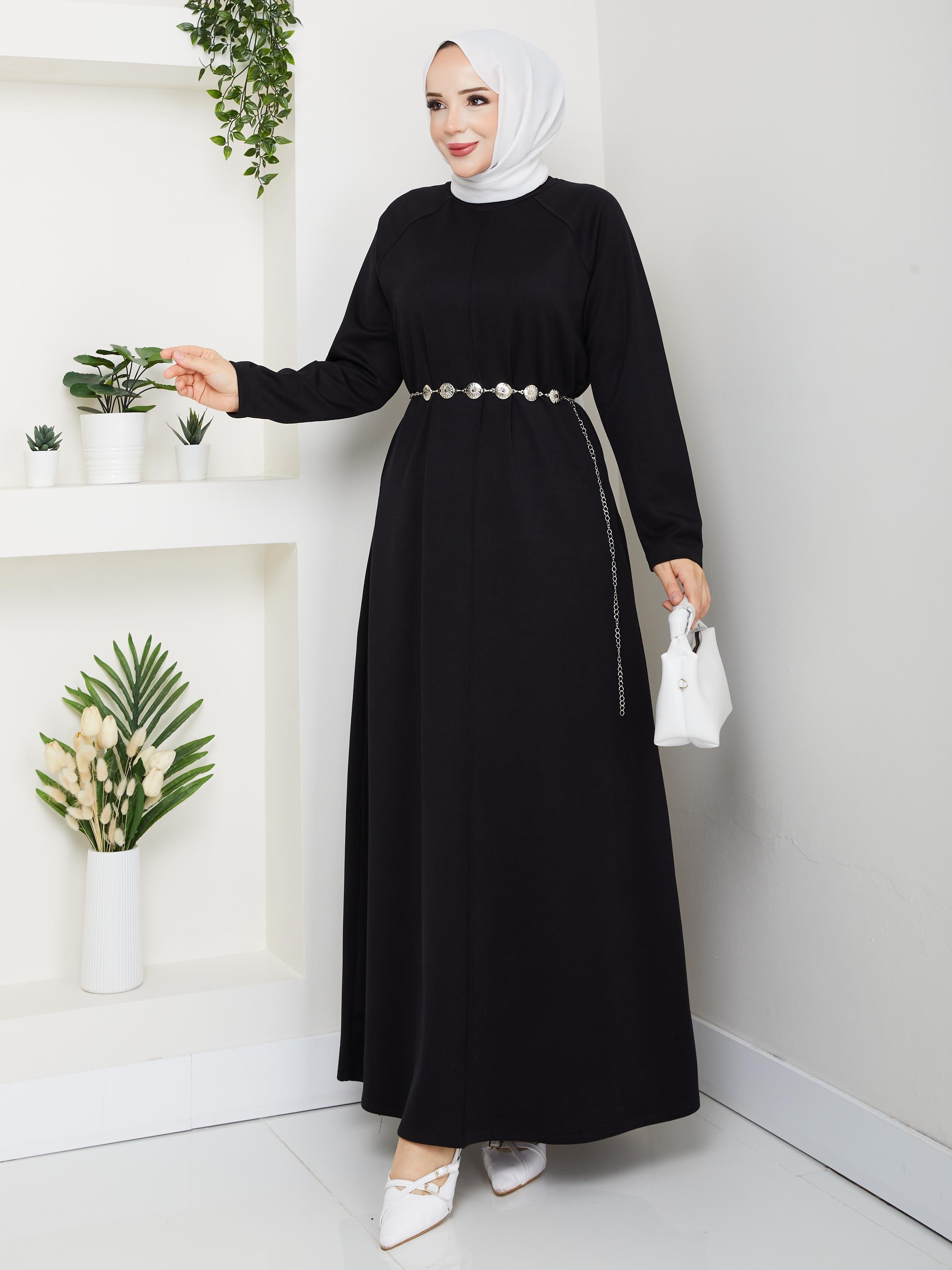 Elegance Oysho Elbise | Siyah