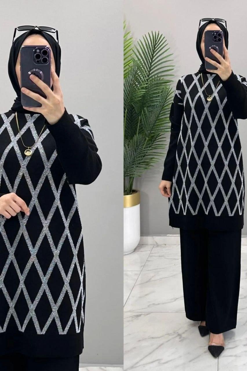 Müjgan Triko Takım / Siyah
