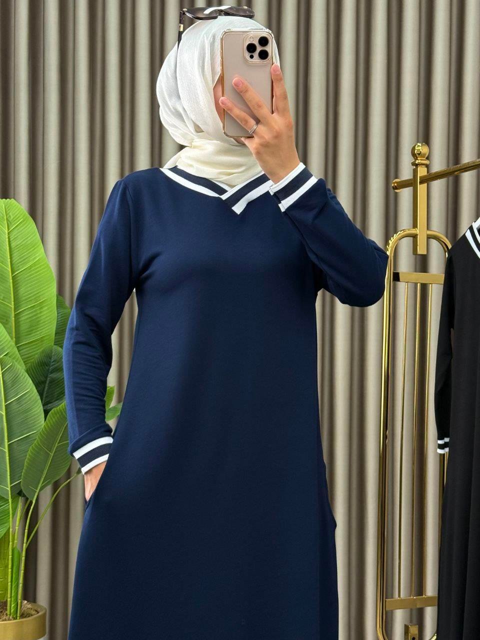 Nursaç Elbise / Lacivert