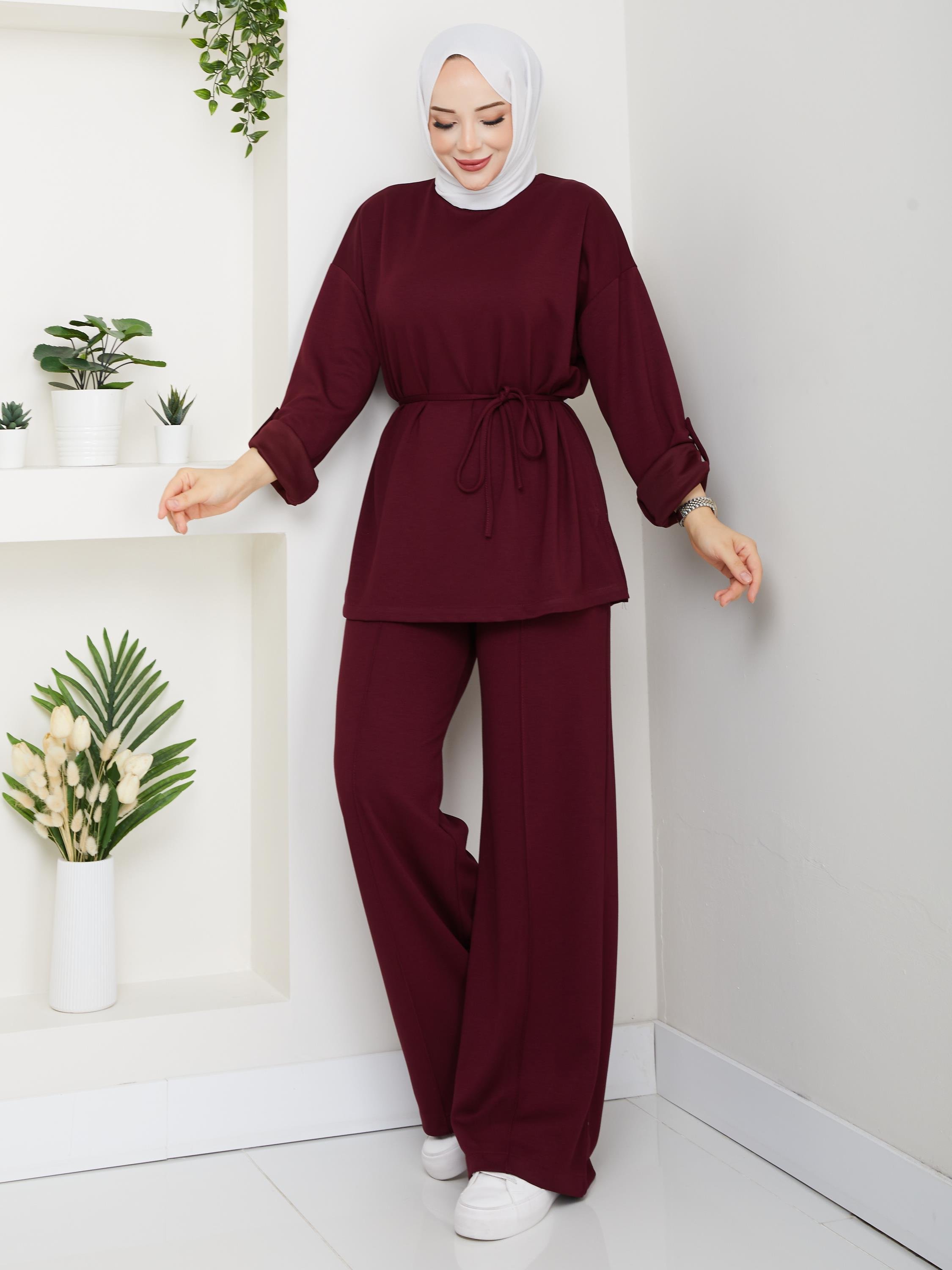 Premium Oysho Takım | Bordo