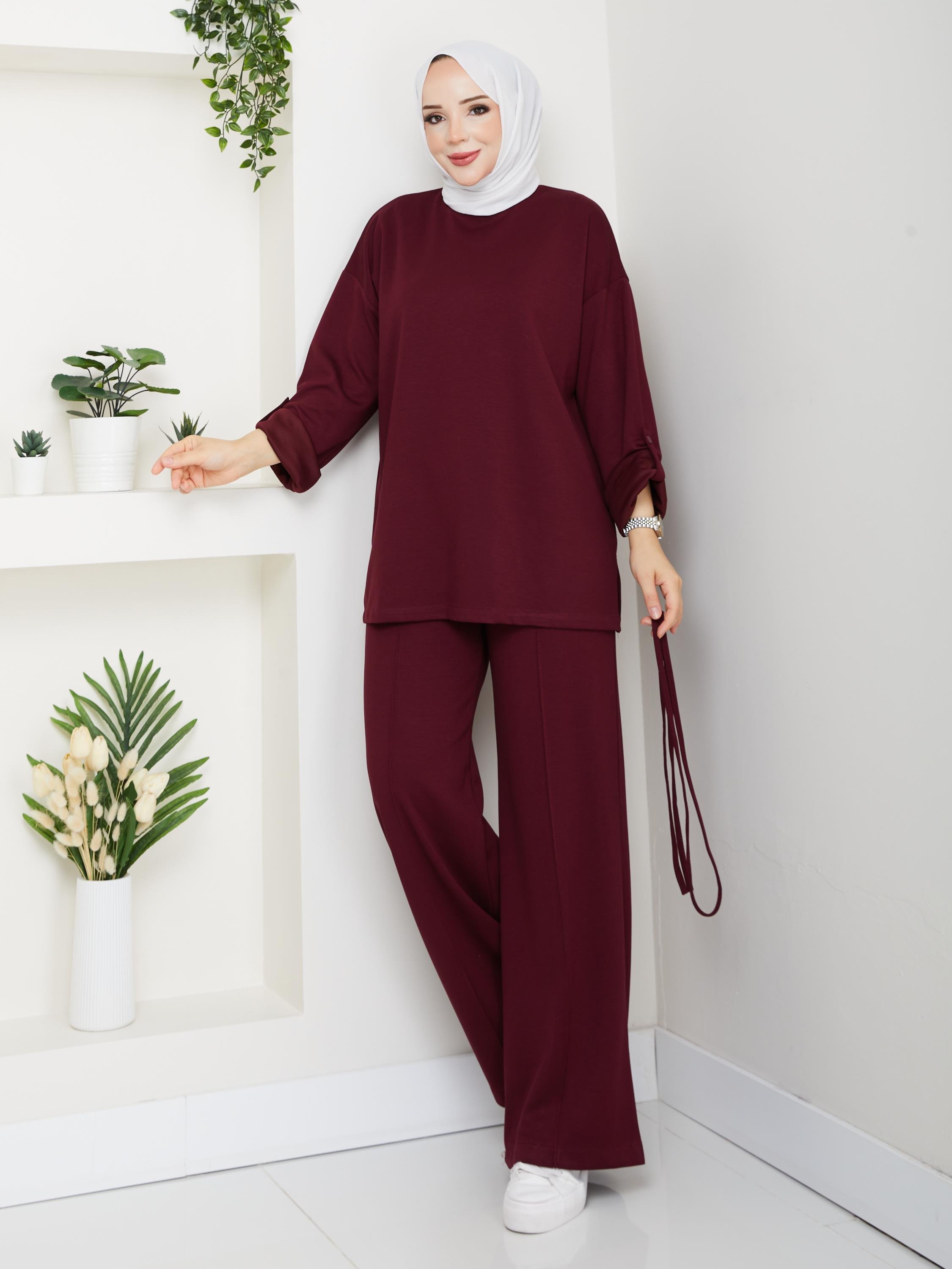 Premium Oysho Takım | Bordo