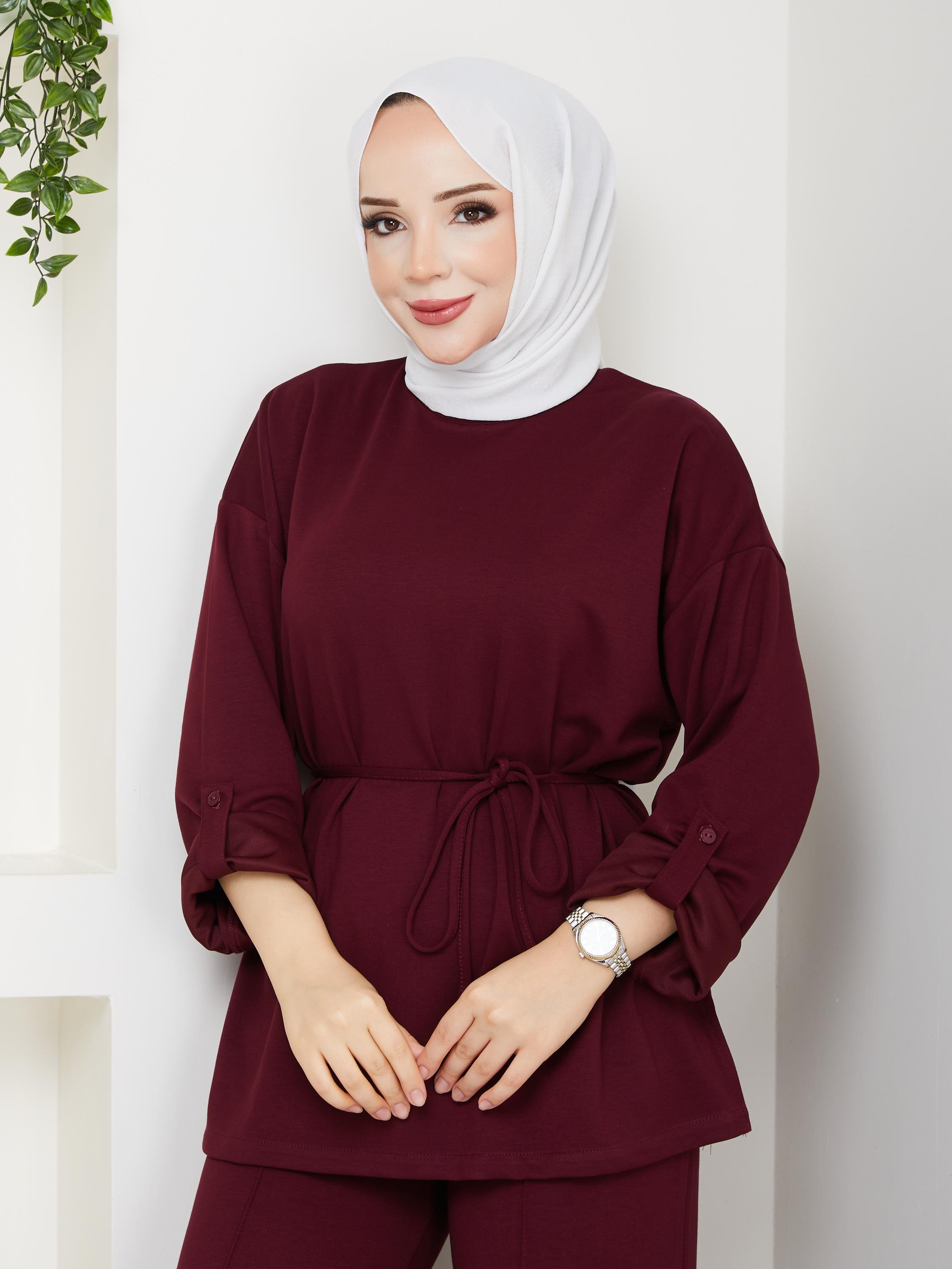 Premium Oysho Takım | Bordo