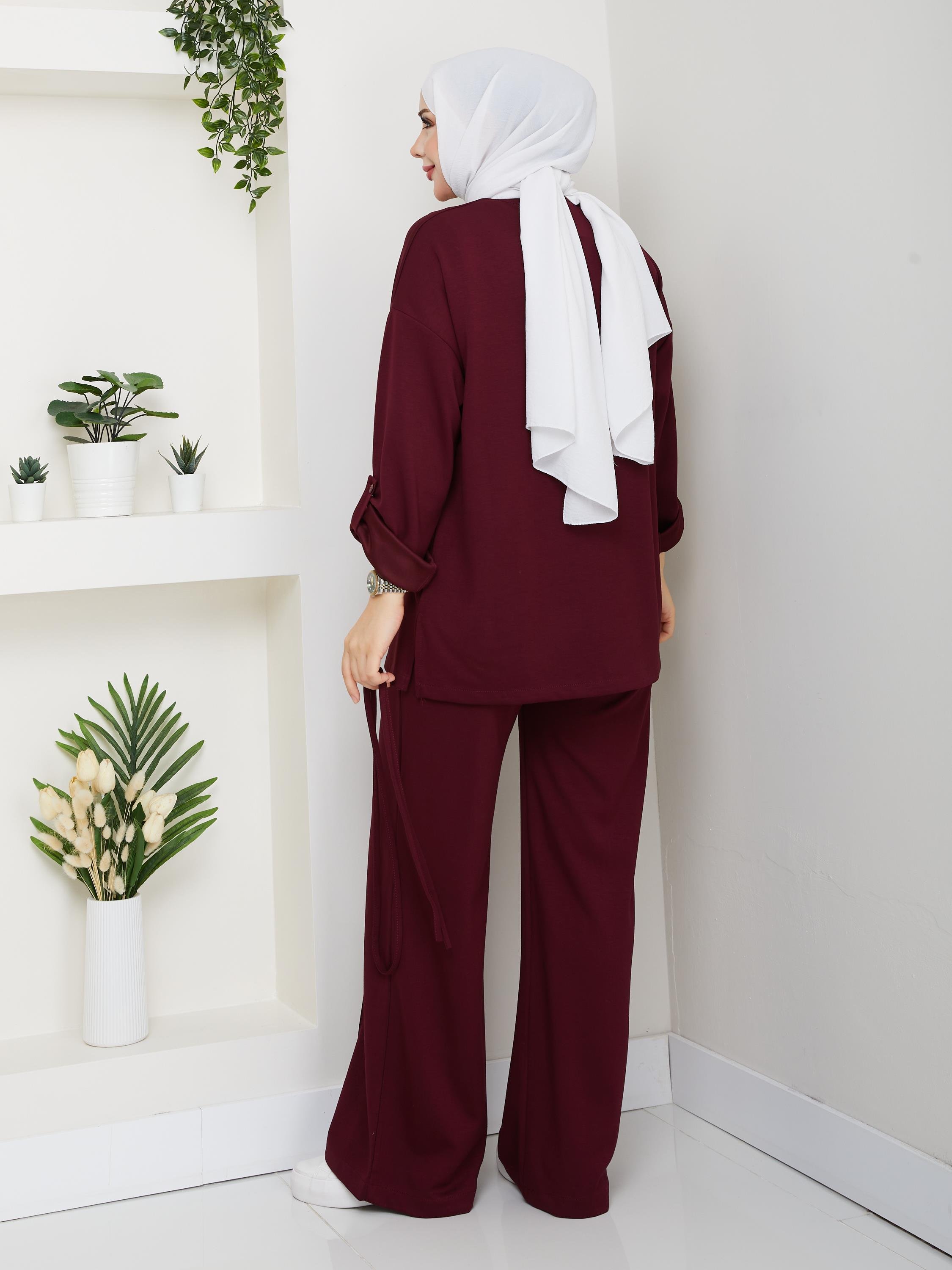 Premium Oysho Takım | Bordo