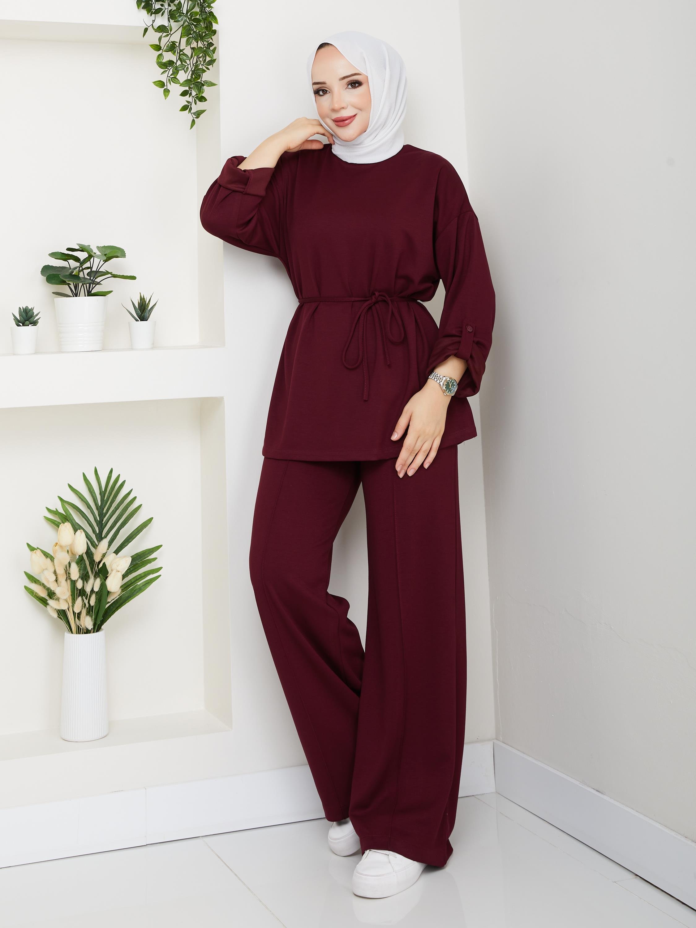 Premium Oysho Takım | Bordo