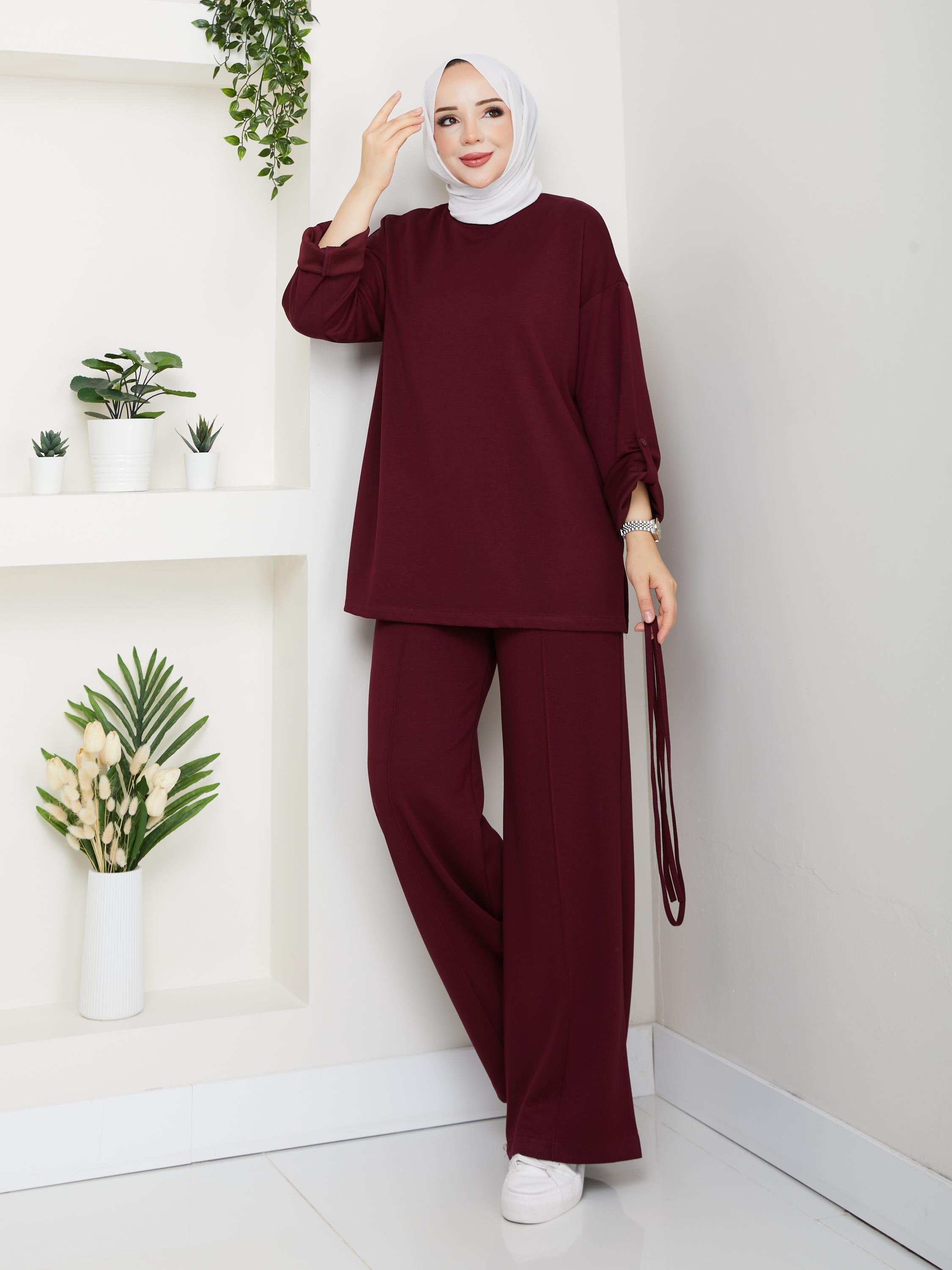 Premium Oysho Takım | Bordo