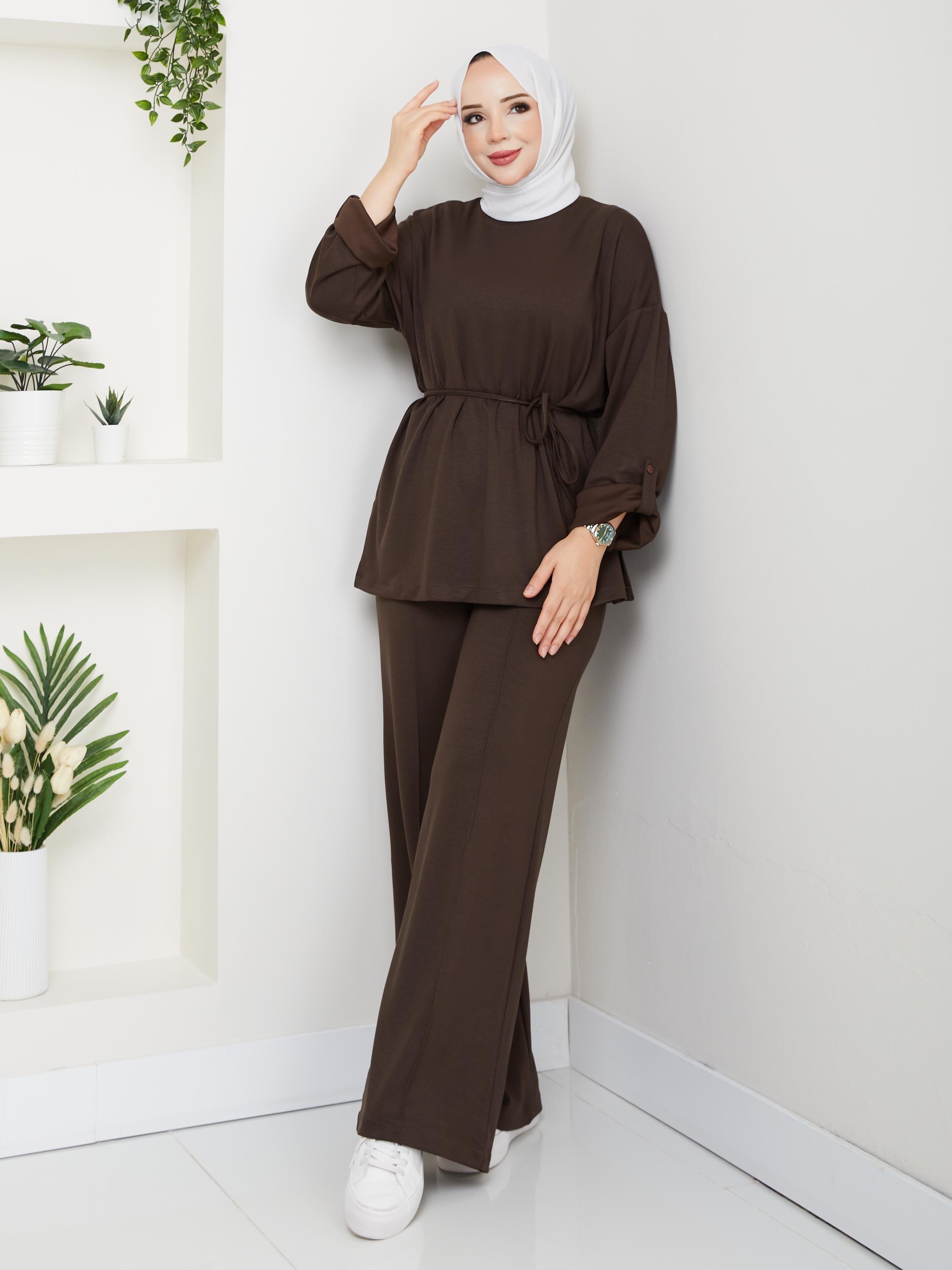Premium Oysho Takım | Kahverengi