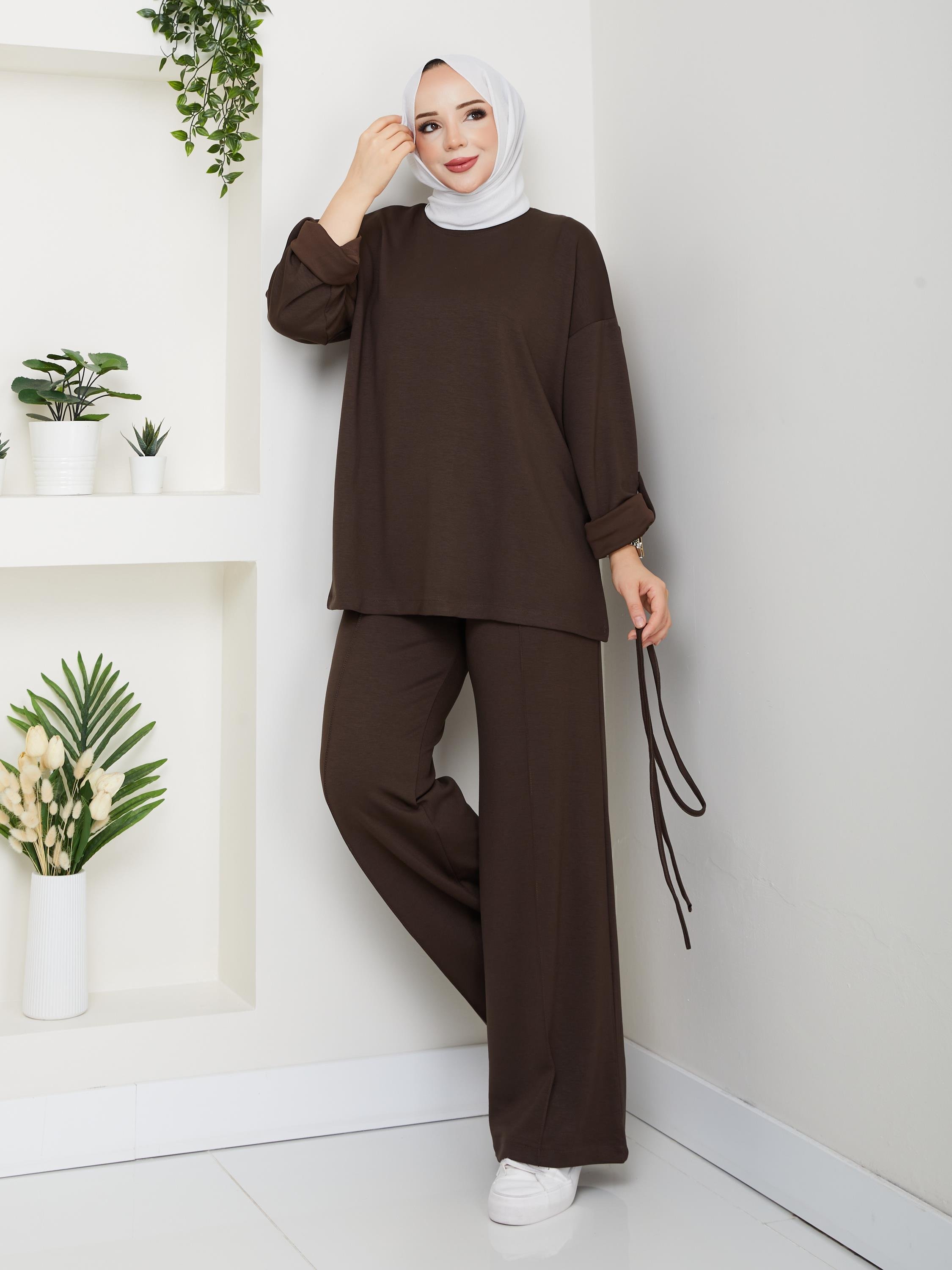 Premium Oysho Takım | Kahverengi