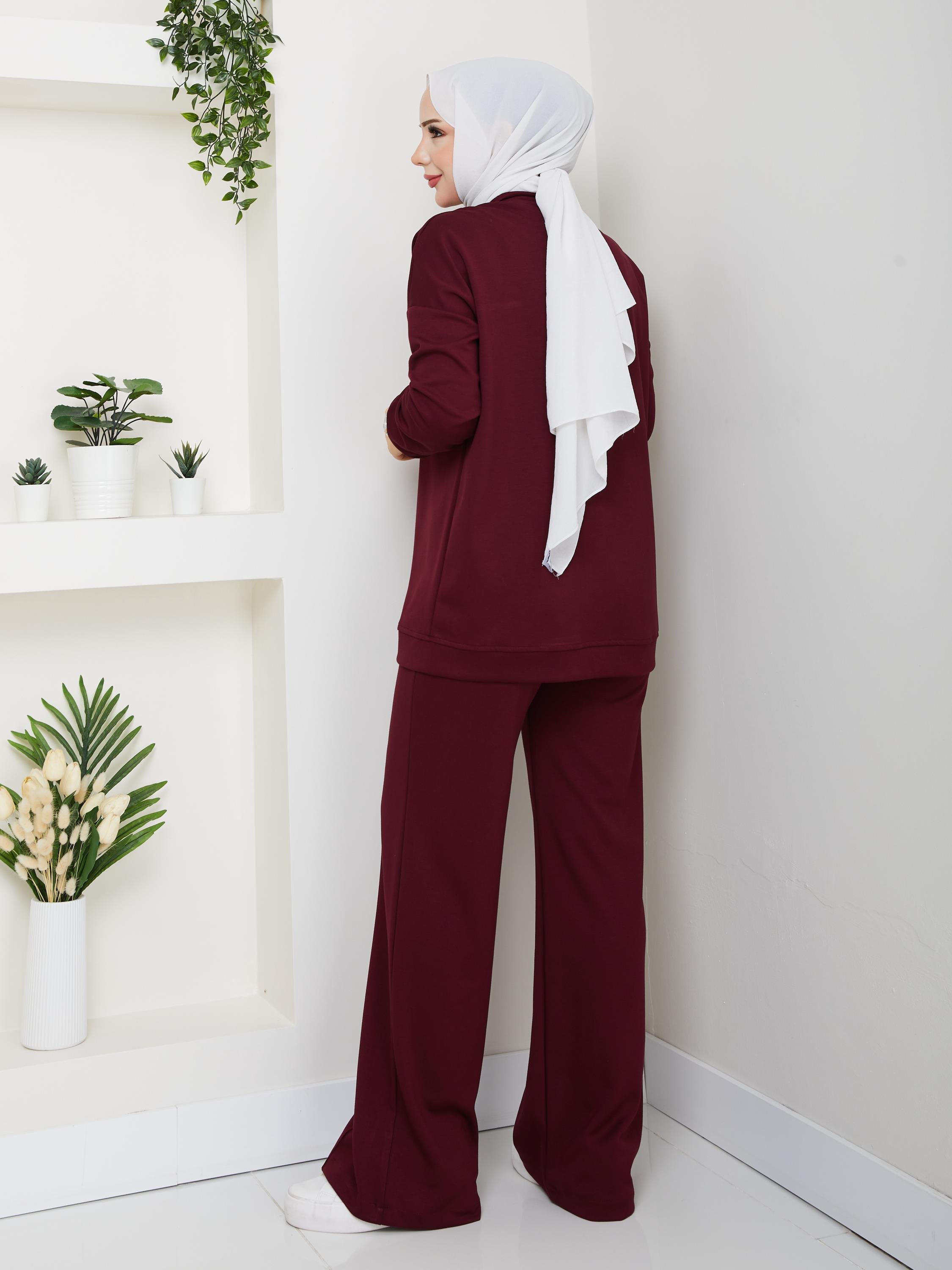 Prime Oysho Takım | Bordo