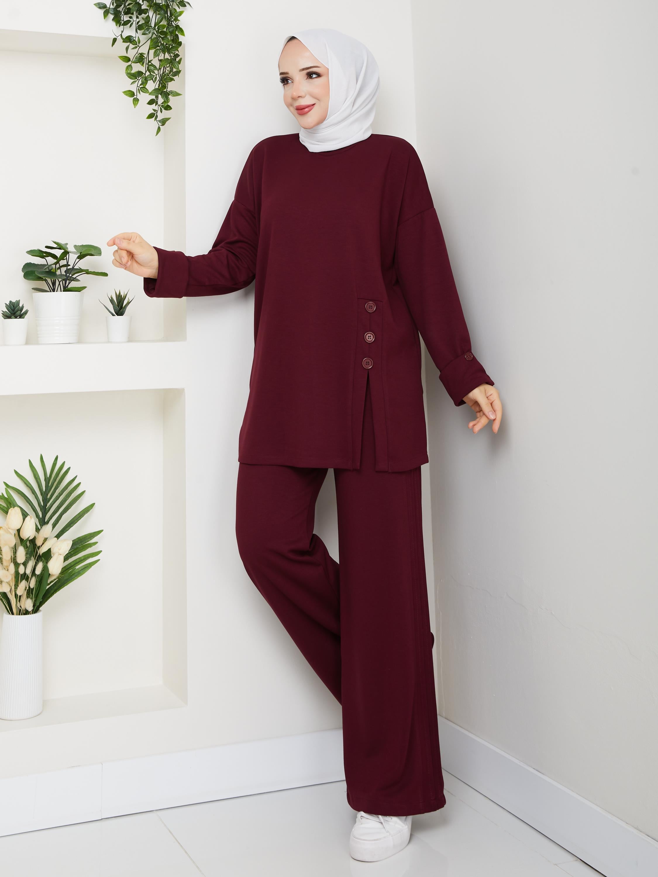 Royal Oysho Takım | Bordo