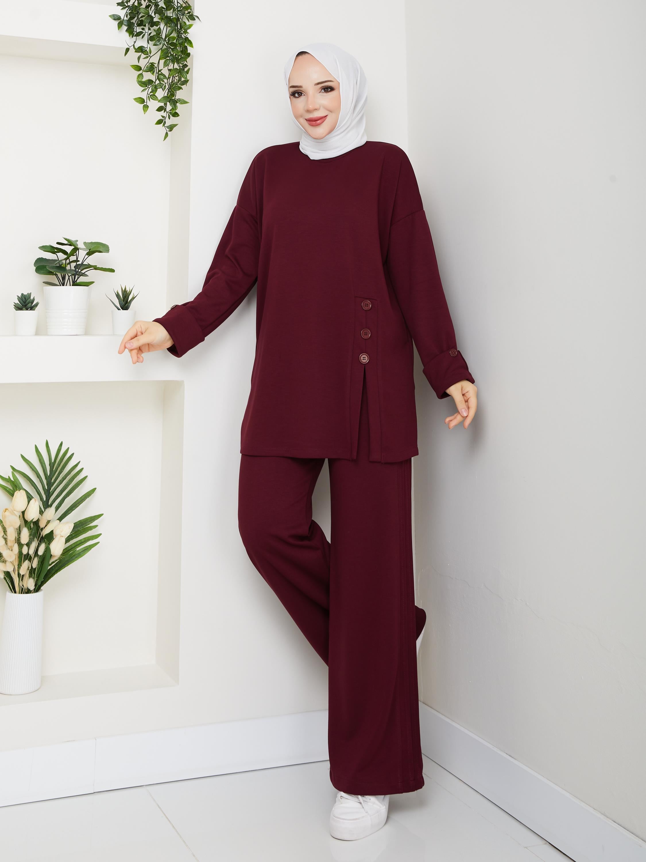 Royal Oysho Takım | Bordo
